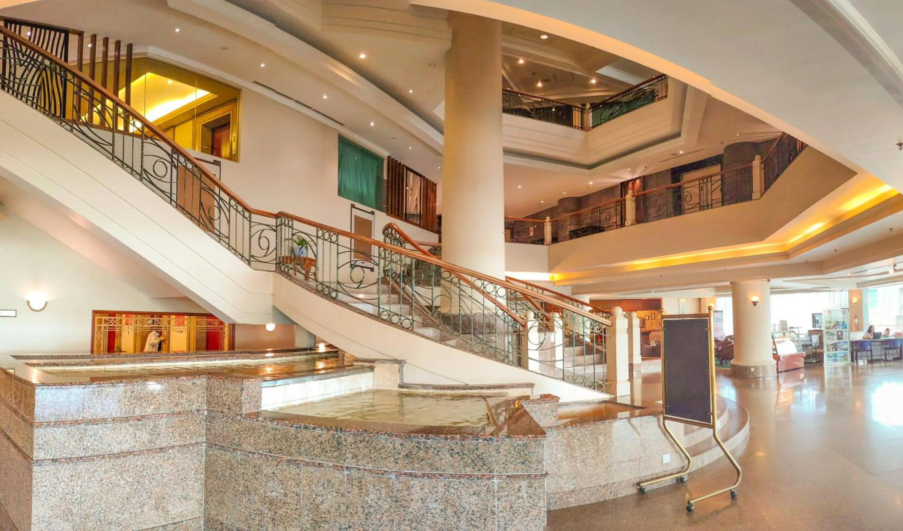 Lobby or reception in Sabah Oriental Hotel