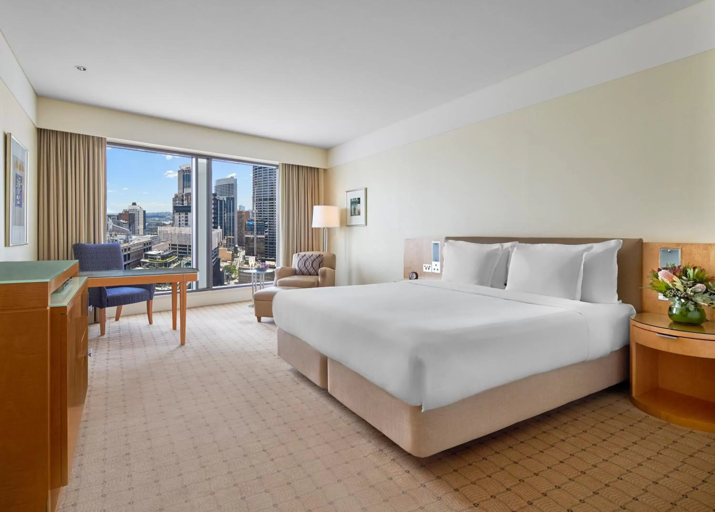 Bedroom in The Fullerton Hotel Sydney