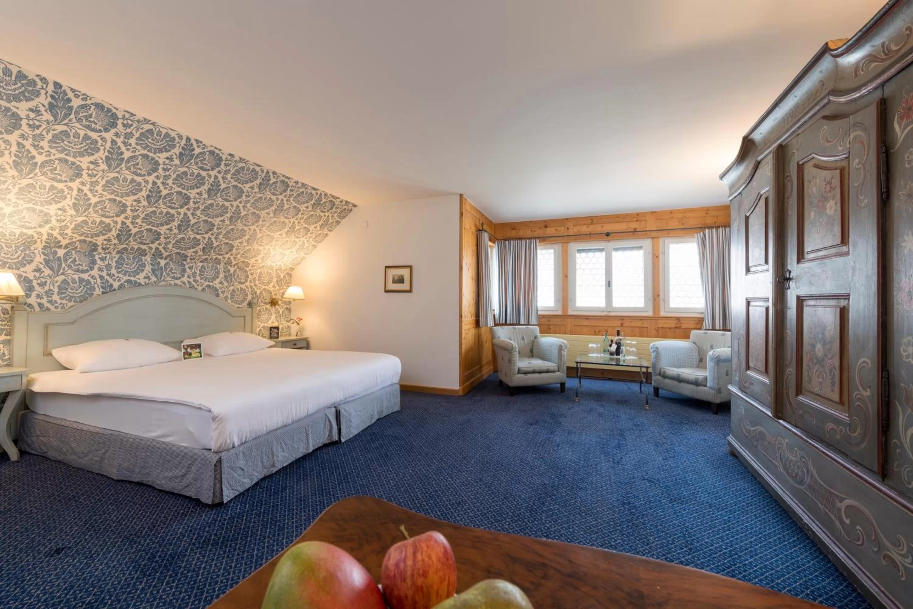 Photo of the whole room, Bed in Hotel & Restaurant Alte Rheinmühle
