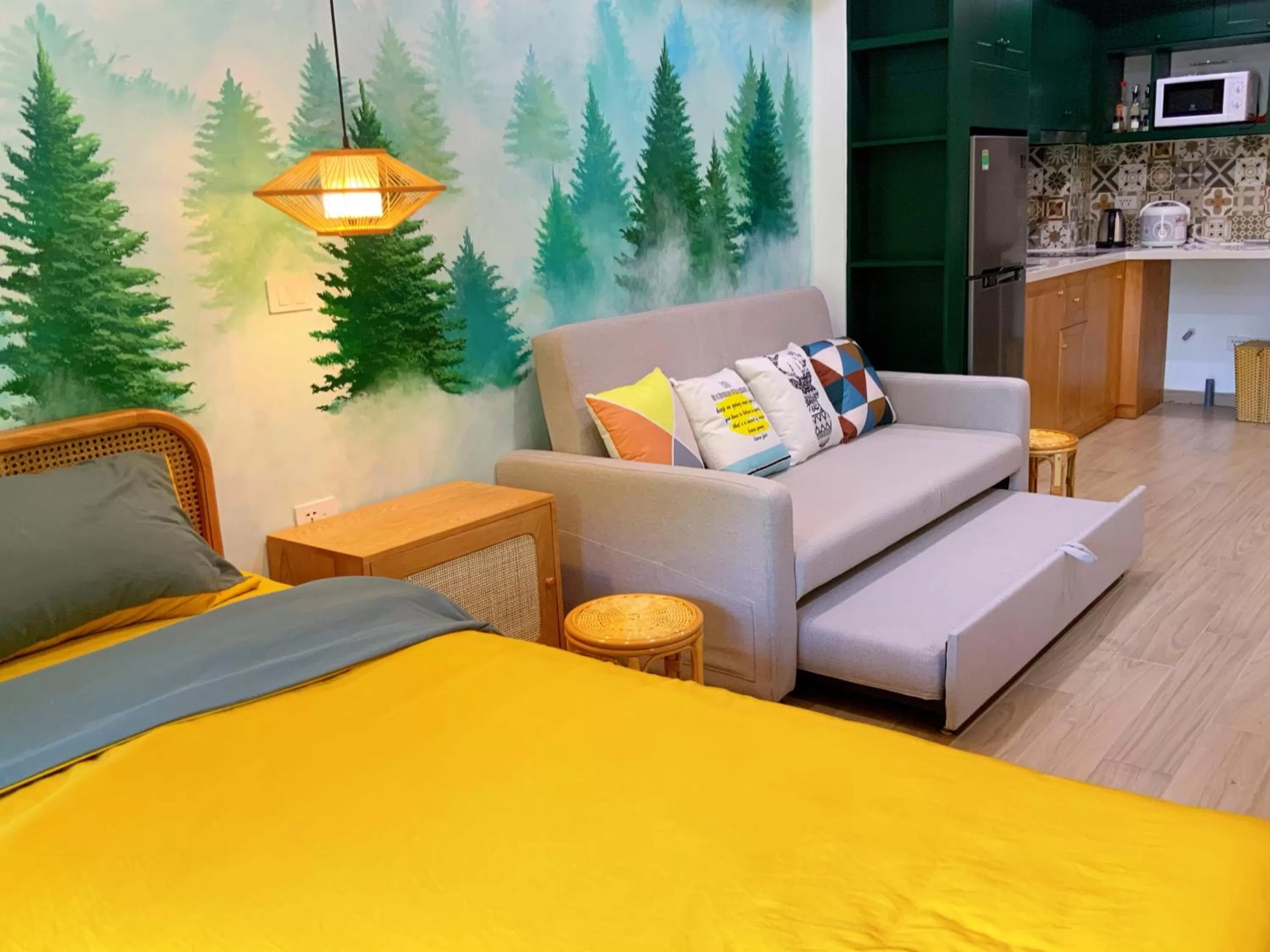 Seating Area in Lubi House Homestay