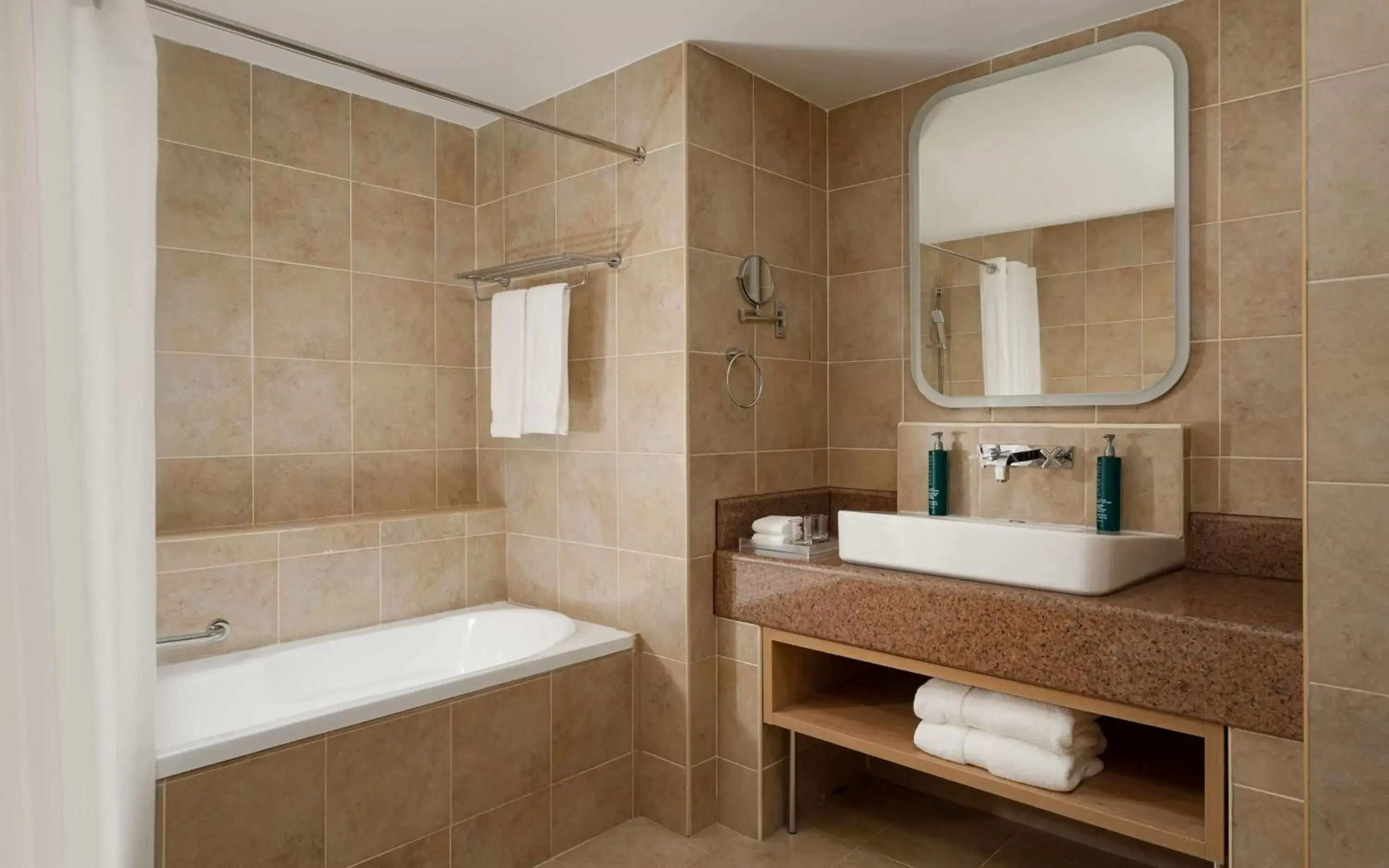 Bathroom in DoubleTree by Hilton Shymkent