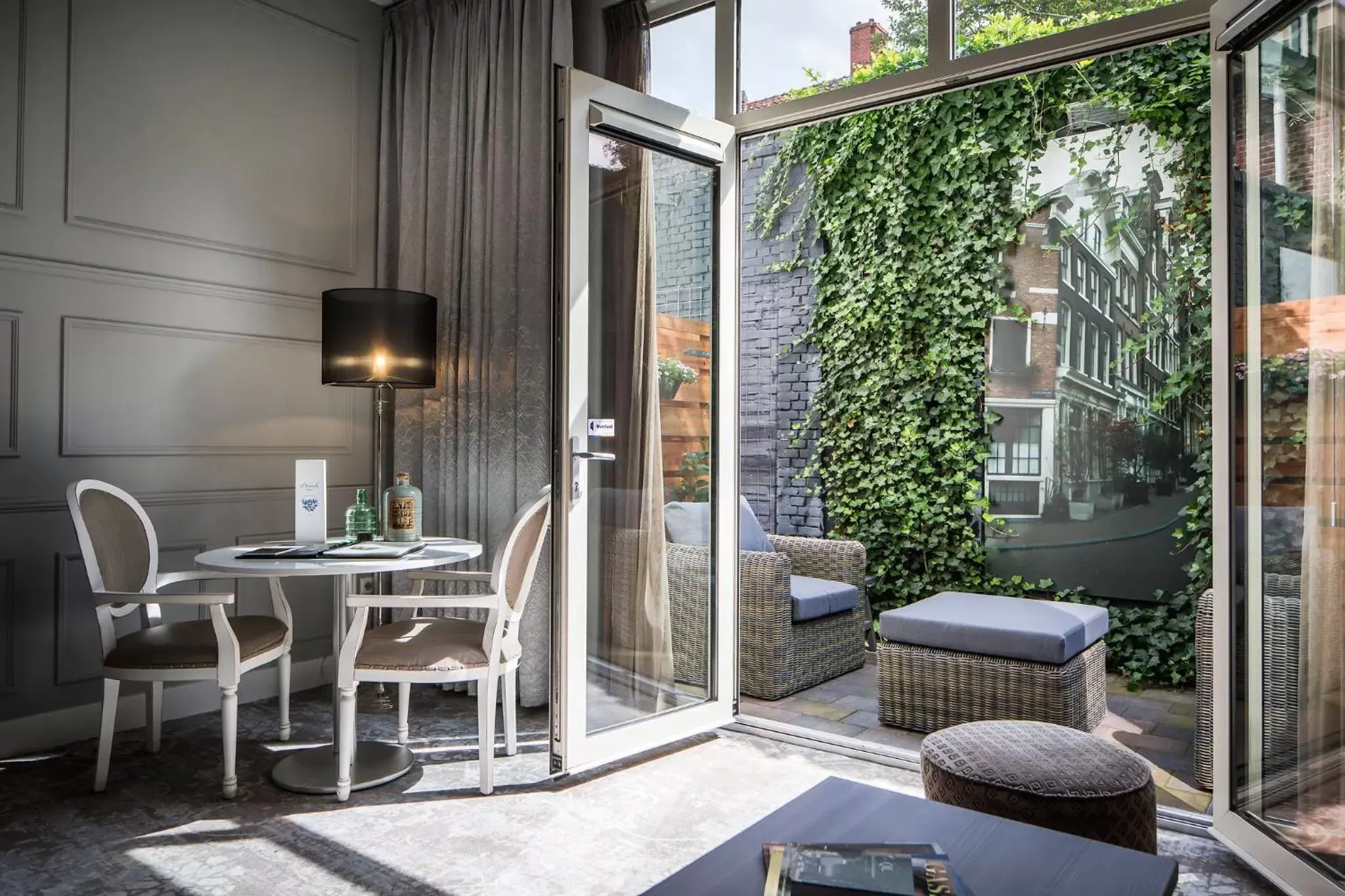 Patio in Luxury Suites Amsterdam