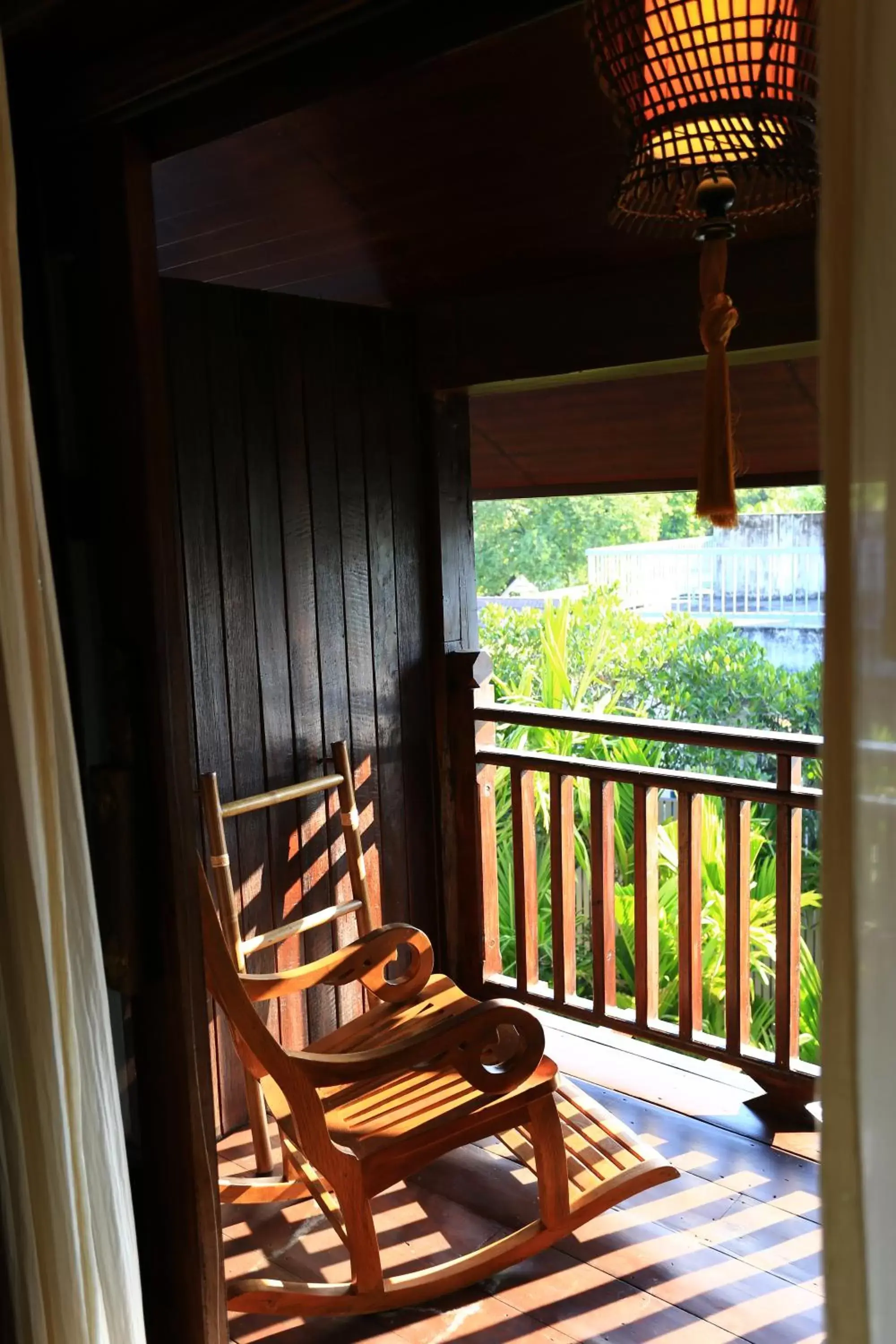 Balcony/Terrace, View in Viang Thapae Resort- SHA Extra Plus