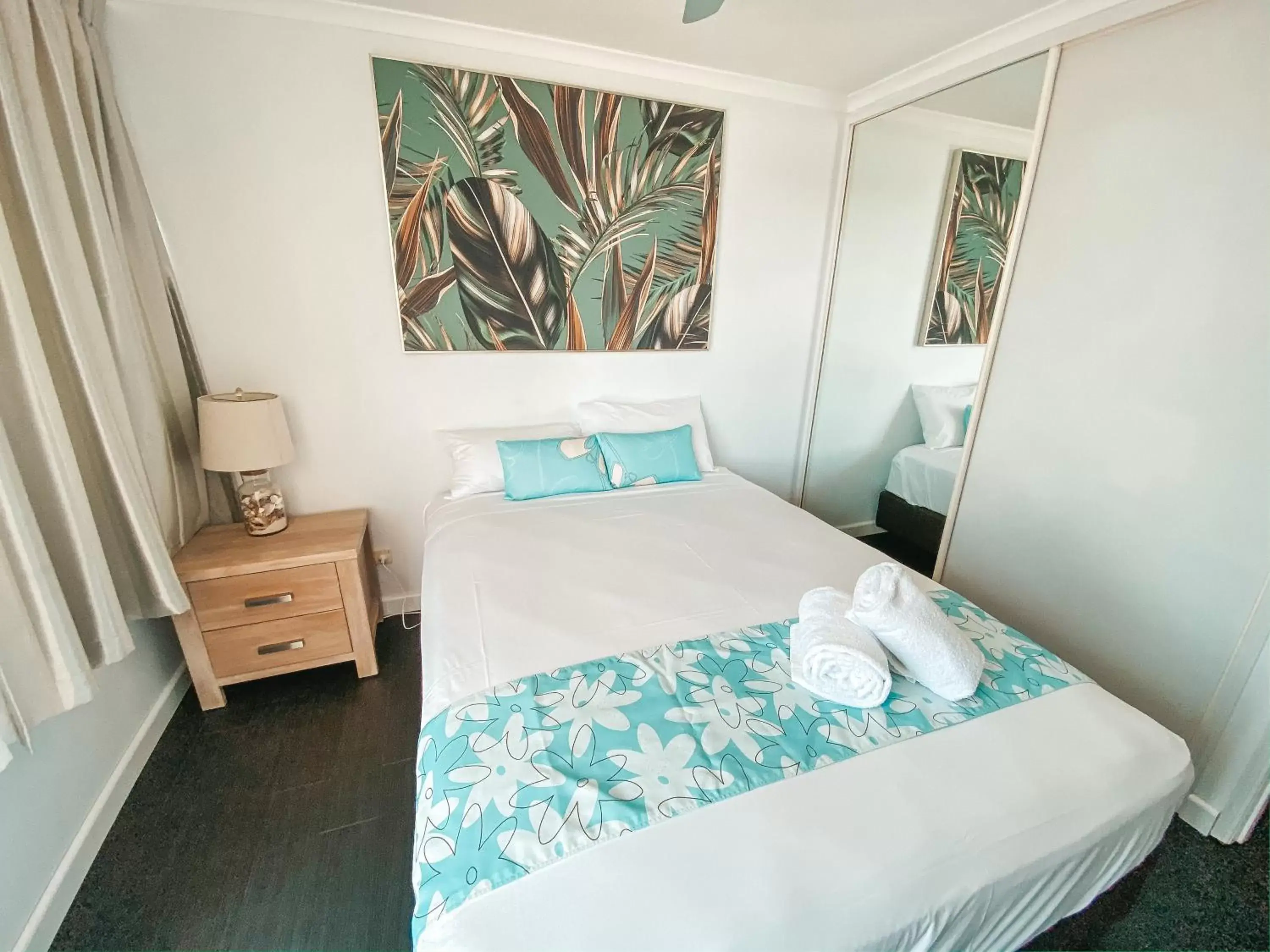 Bed in Bargara Blue Resort