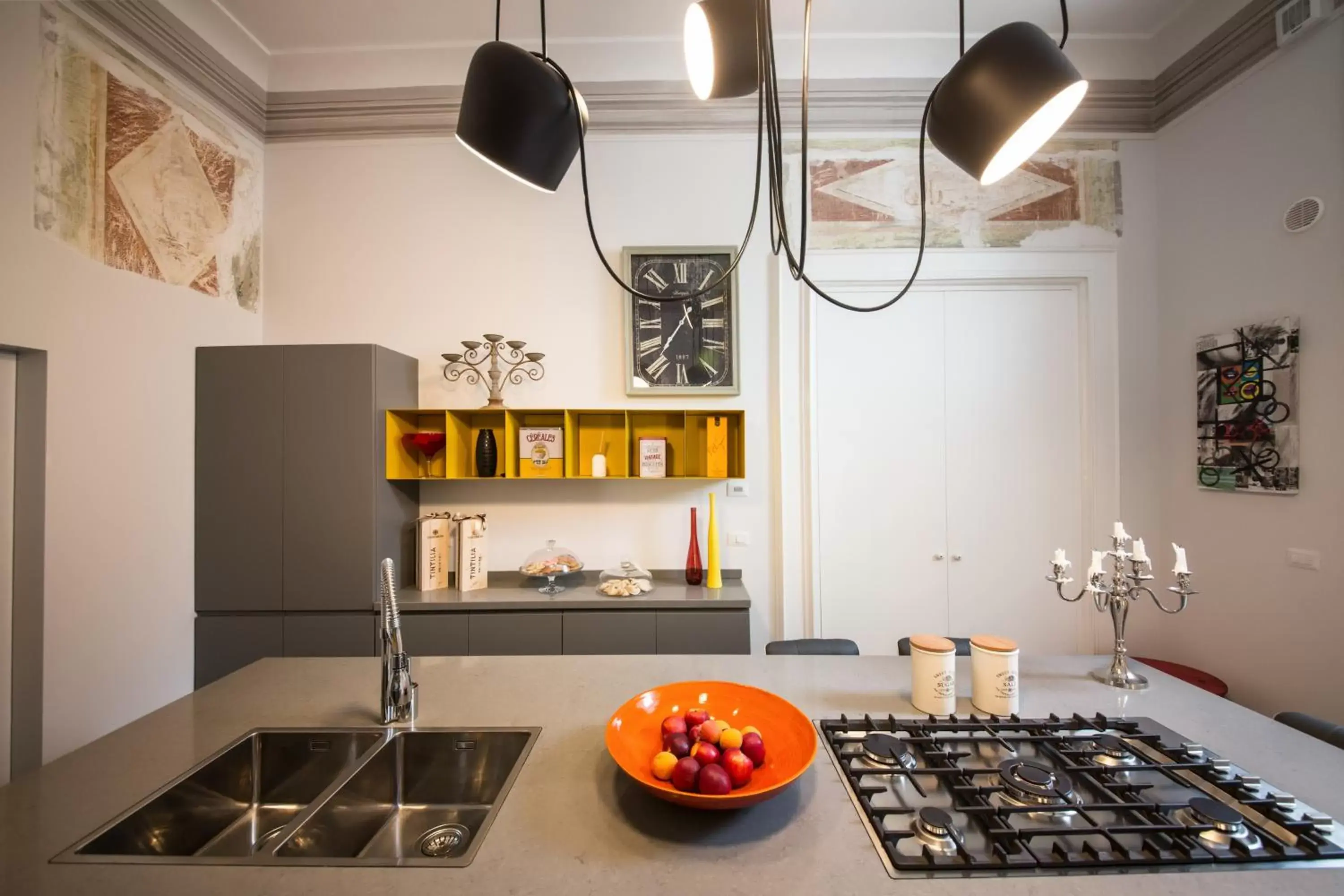 Kitchen or kitchenette, Kitchen/Kitchenette in Palazzo Cannavina Suite & Private SPA