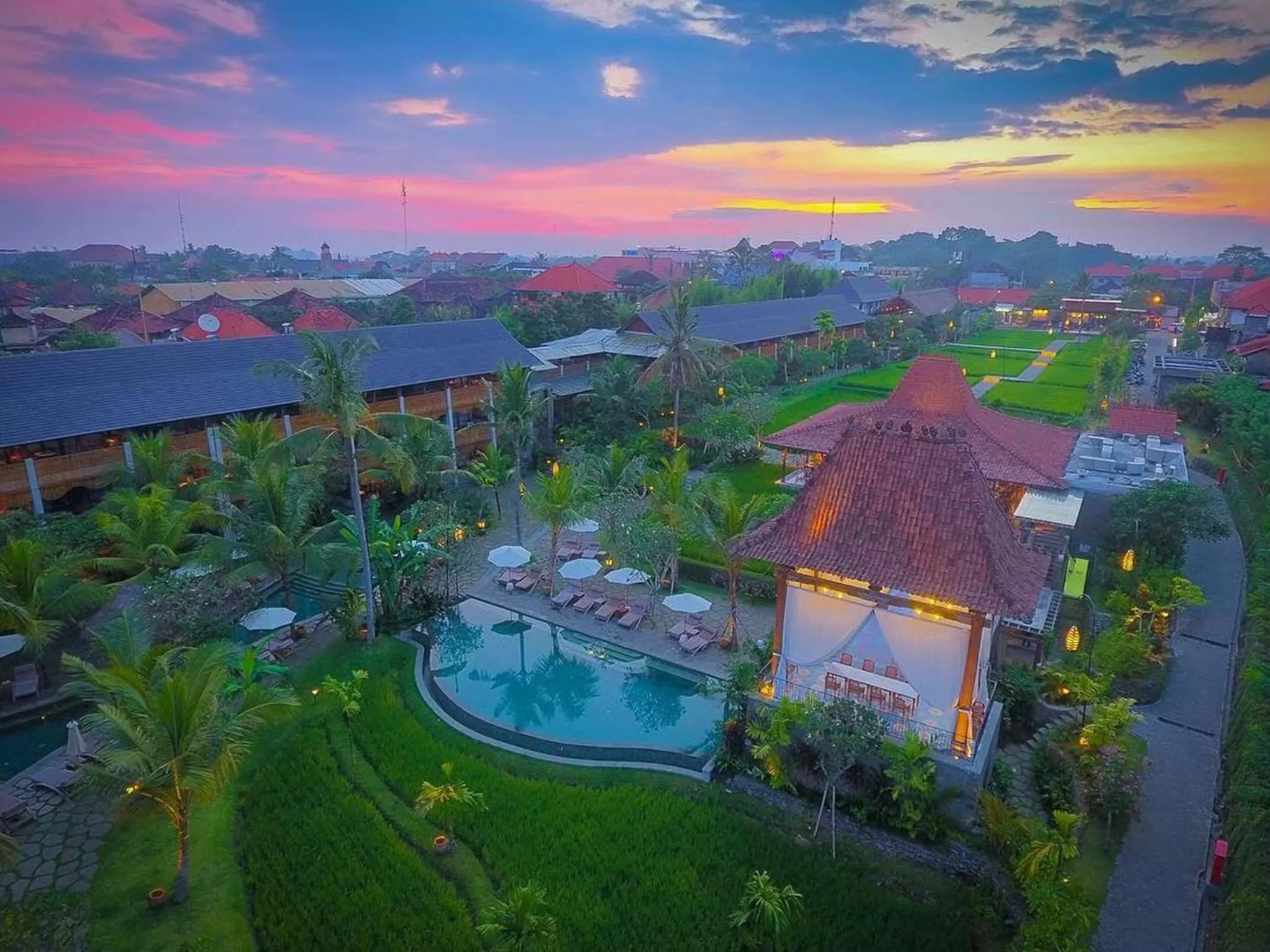 Bird's eye view in Alaya Resort Ubud