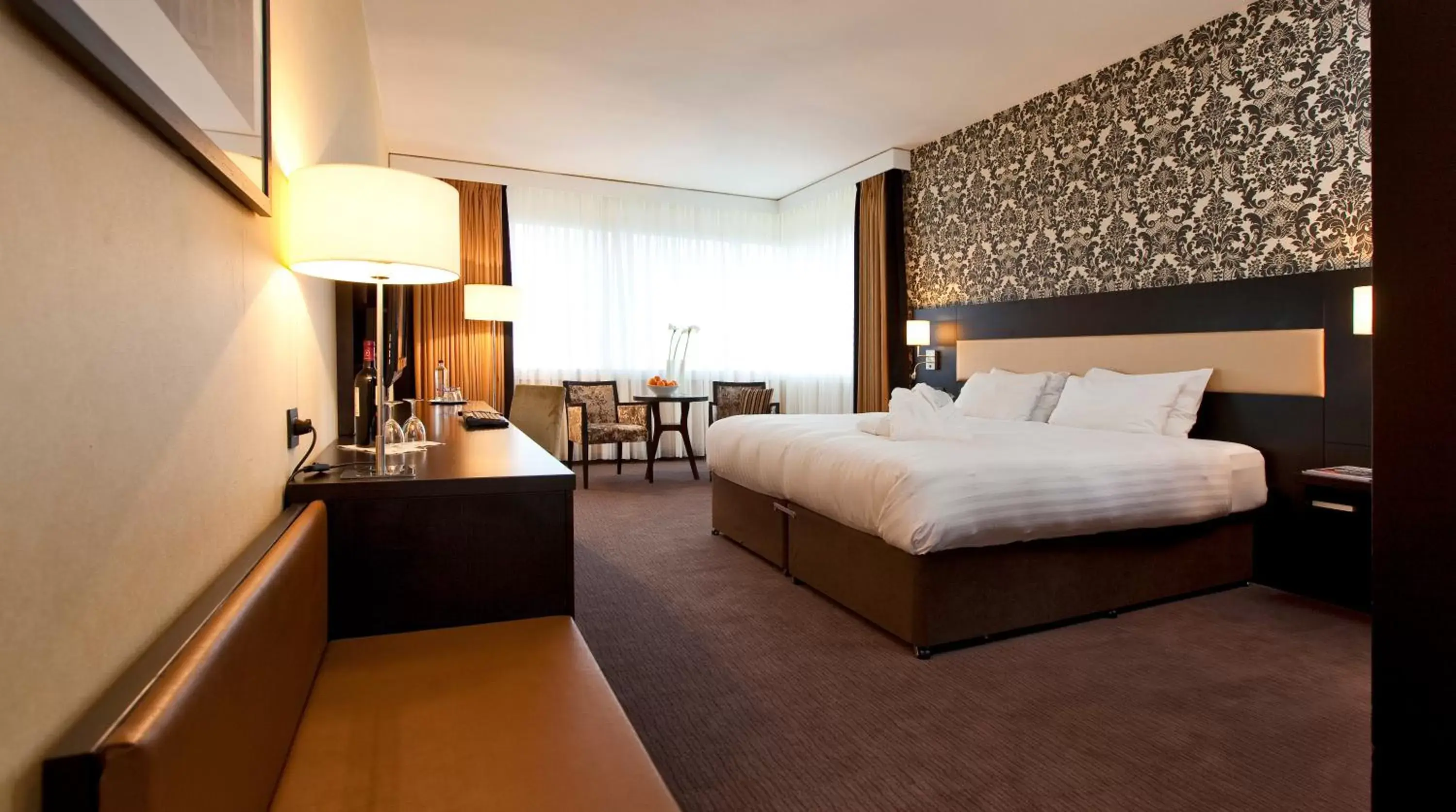 Photo of the whole room, Bed in Mercure Antwerp City South