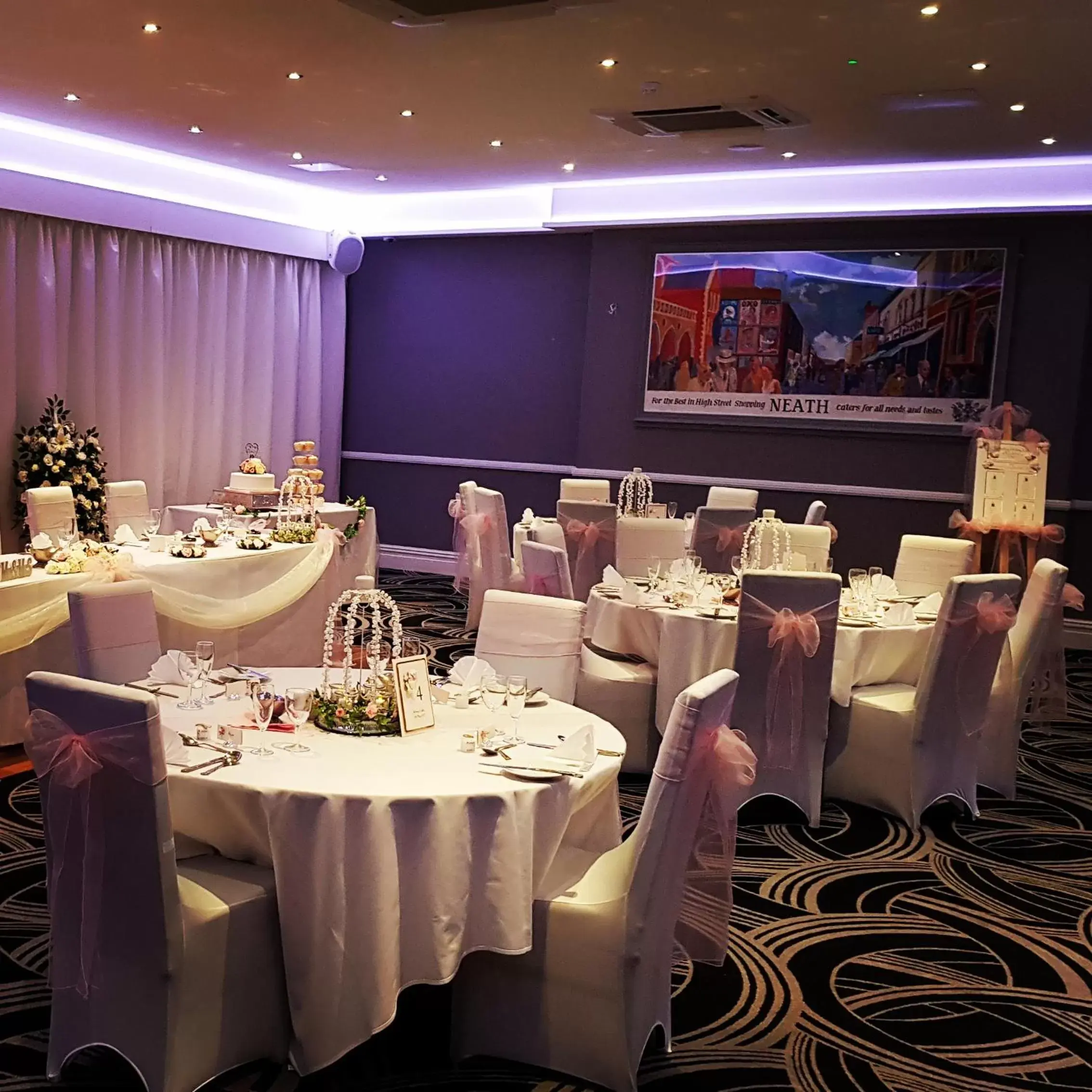 Banquet/Function facilities, Banquet Facilities in The Castle Hotel Neath