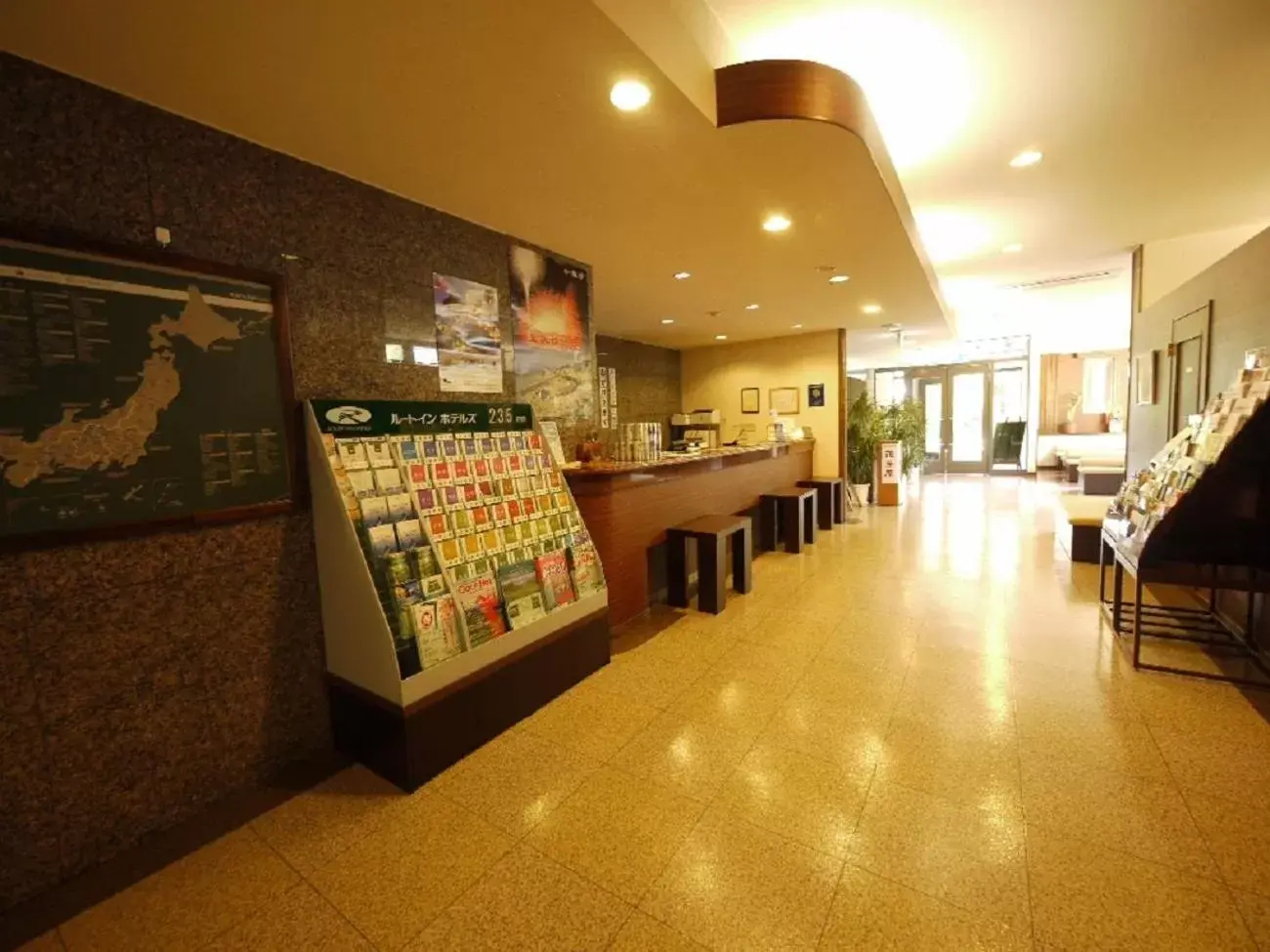 Lobby or reception in Hotel Route-Inn Kamisuwa