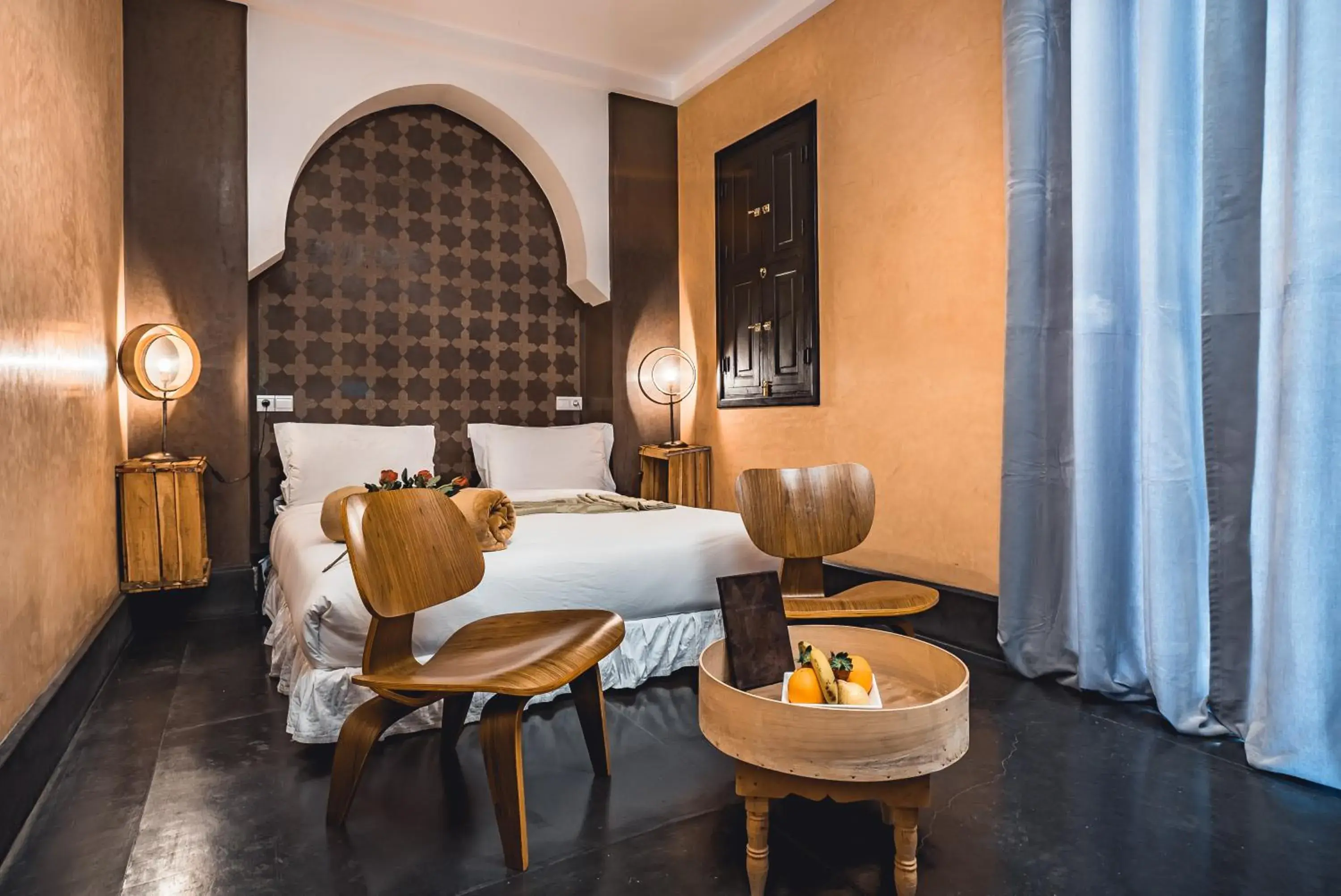 Bedroom, Bed in Riad Ambre et Epices