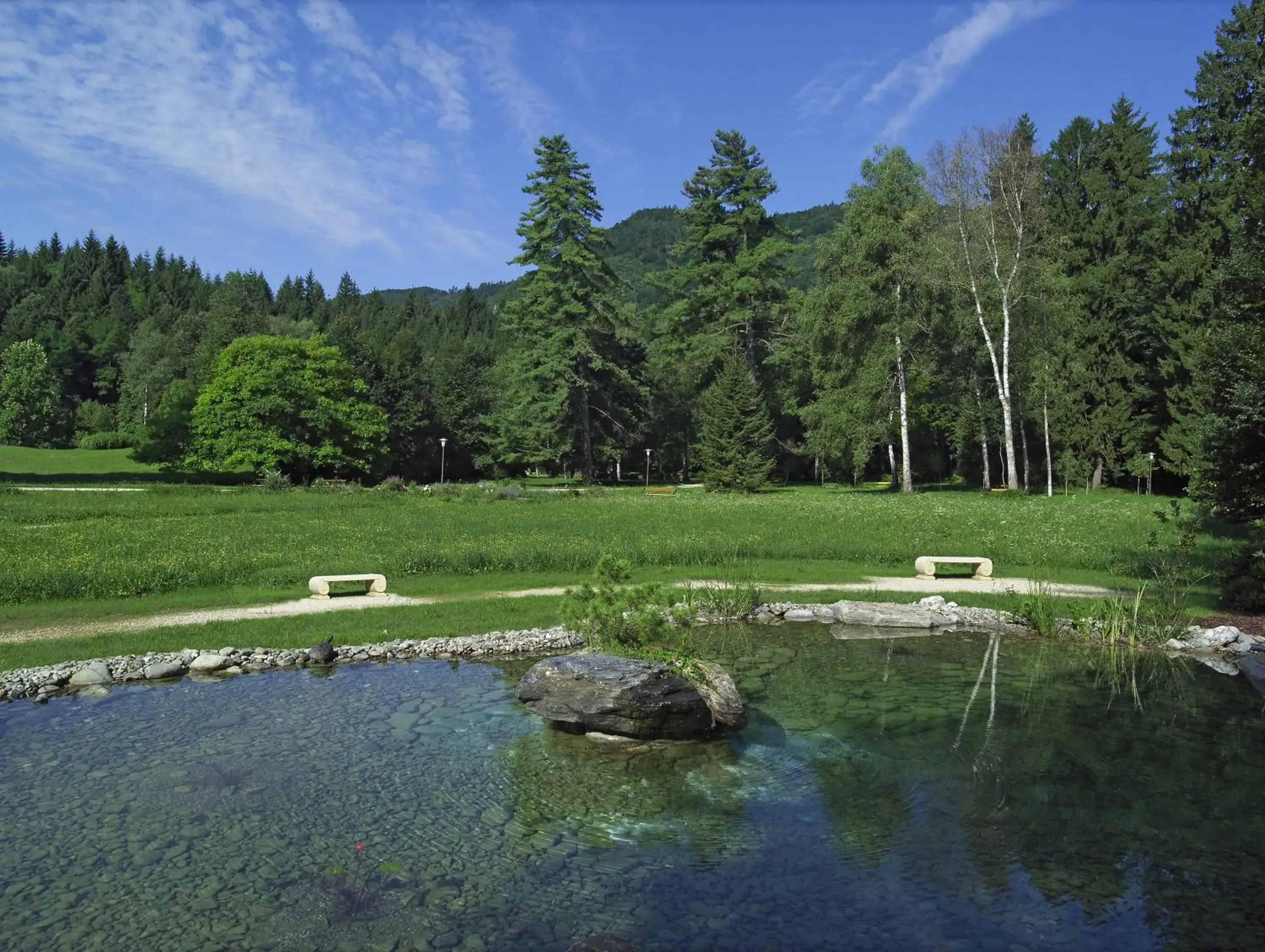 Area and facilities in Hotel Warmbaderhof