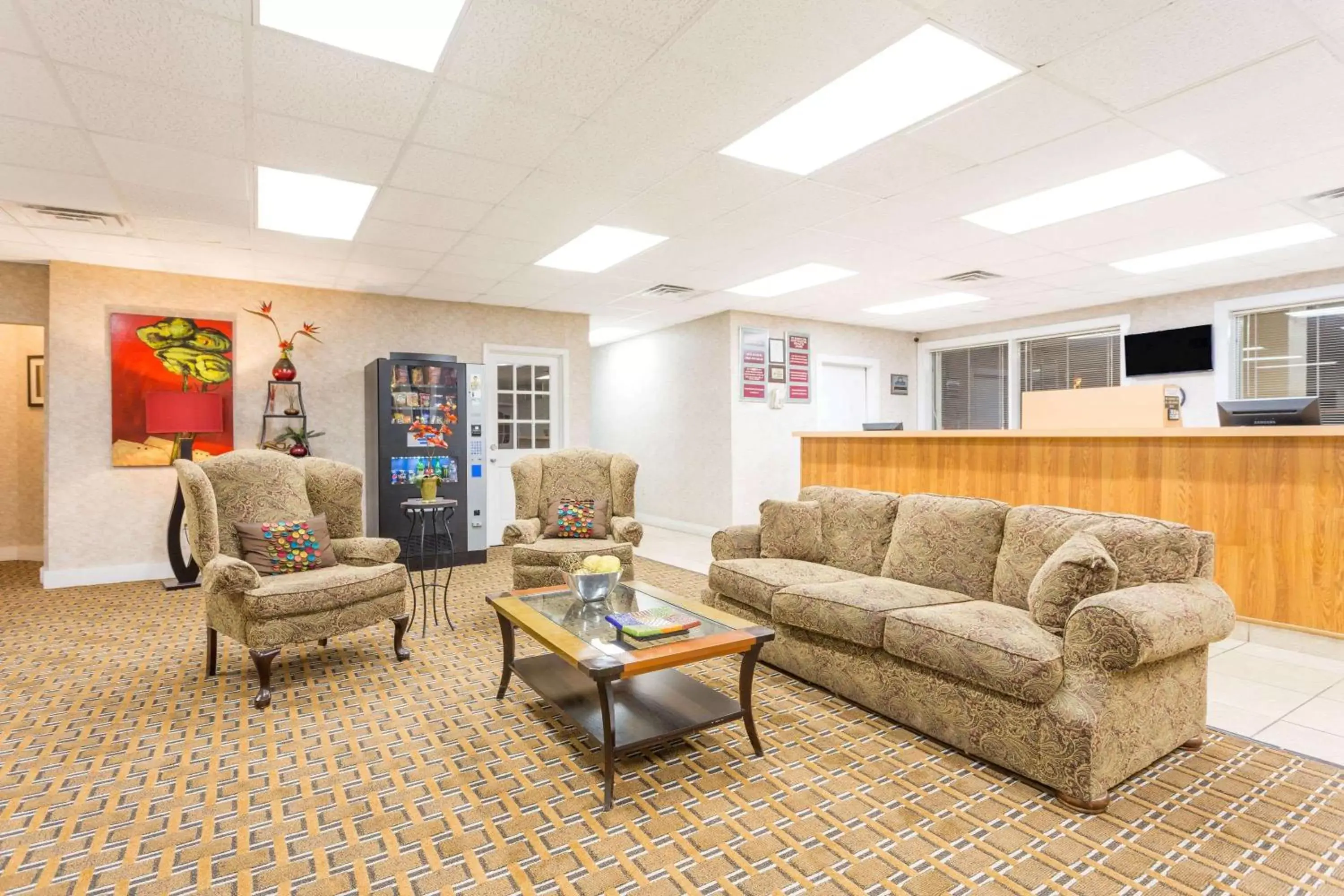 Lobby or reception in Days Inn by Wyndham Chester Lobby or reception in Days Inn by Wyndham Chester