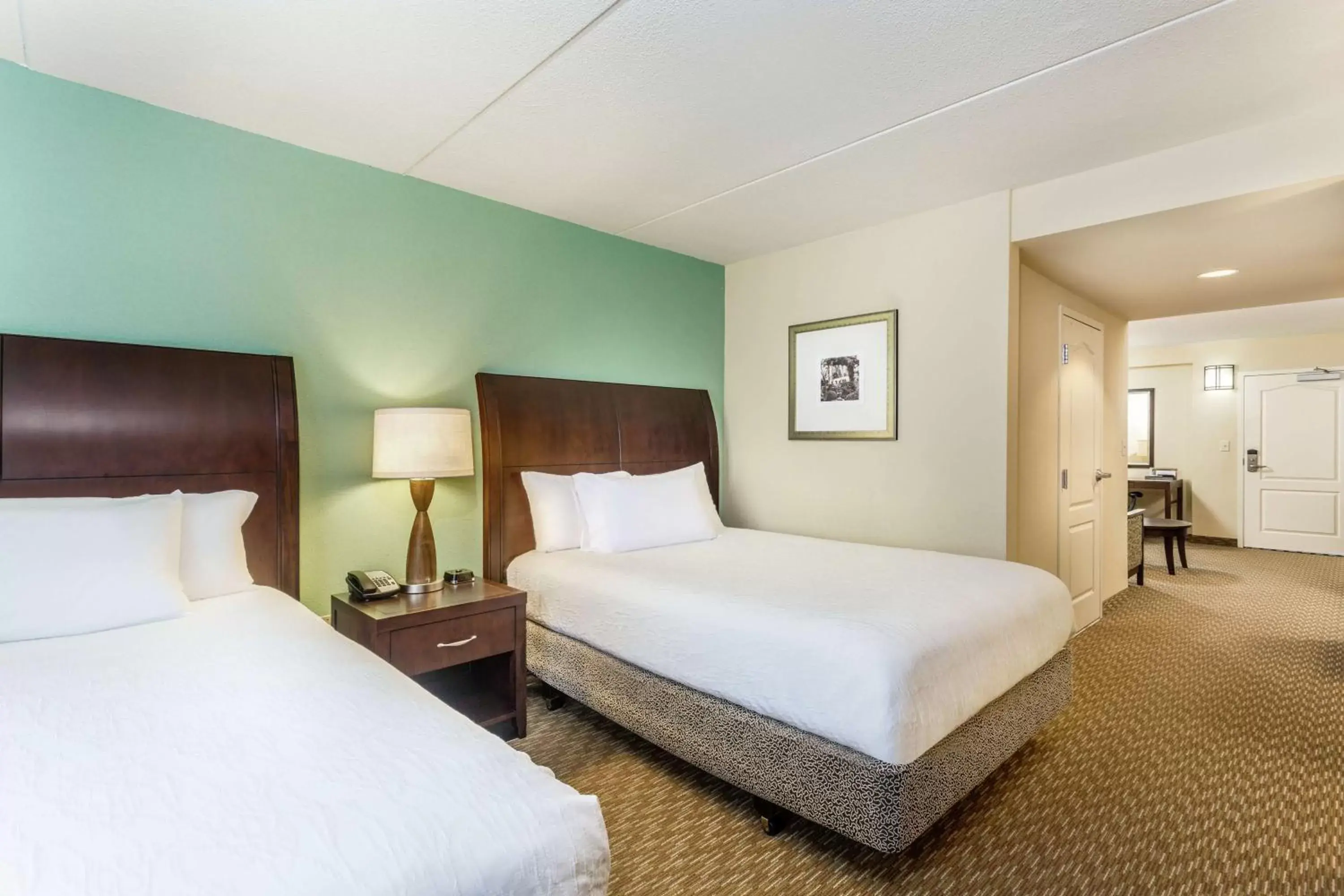 Photo of the whole room, Bed in Hilton Garden Inn Gainesville