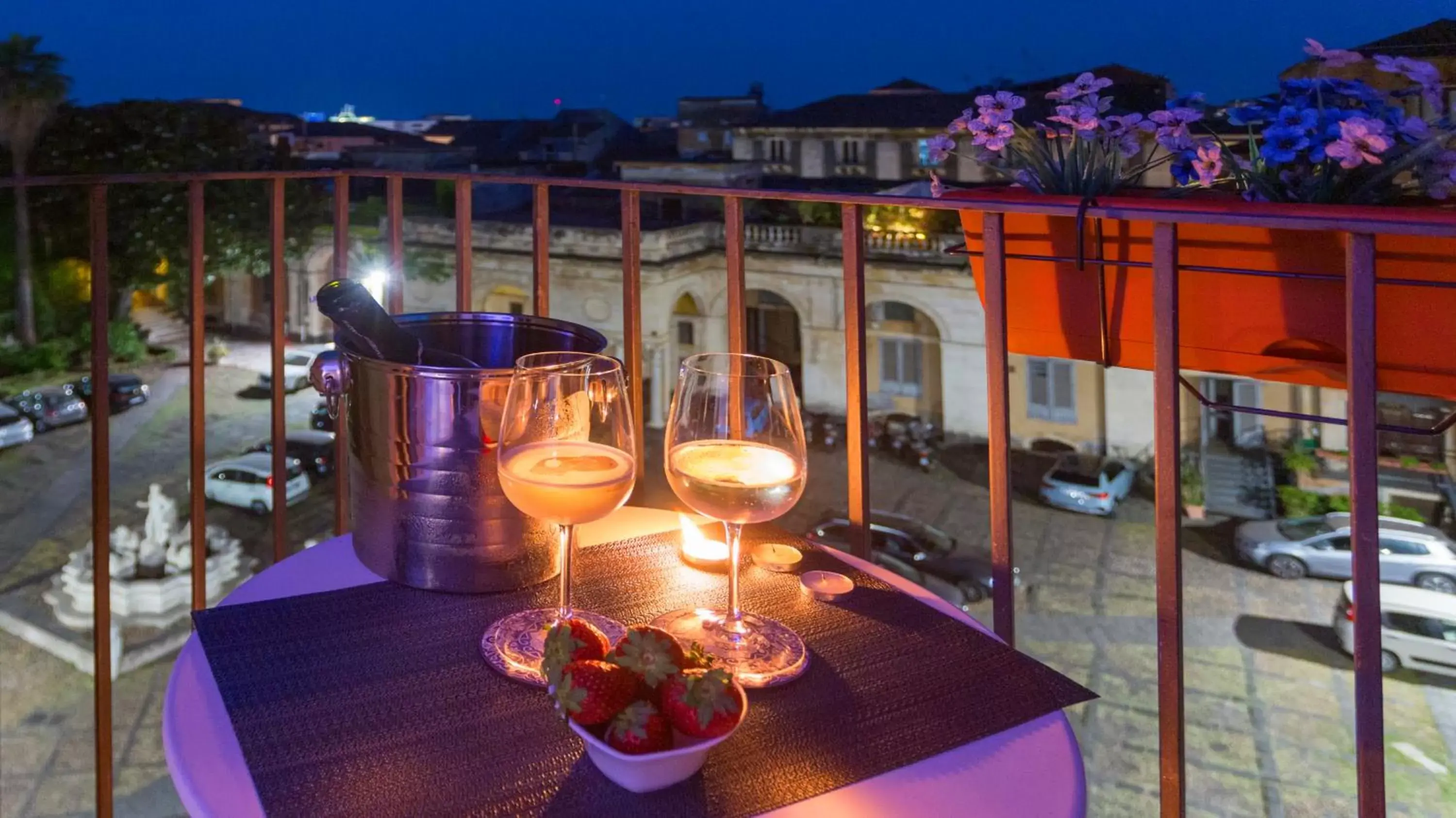 Balcony/Terrace in B&B Palazzo Bruca Catania