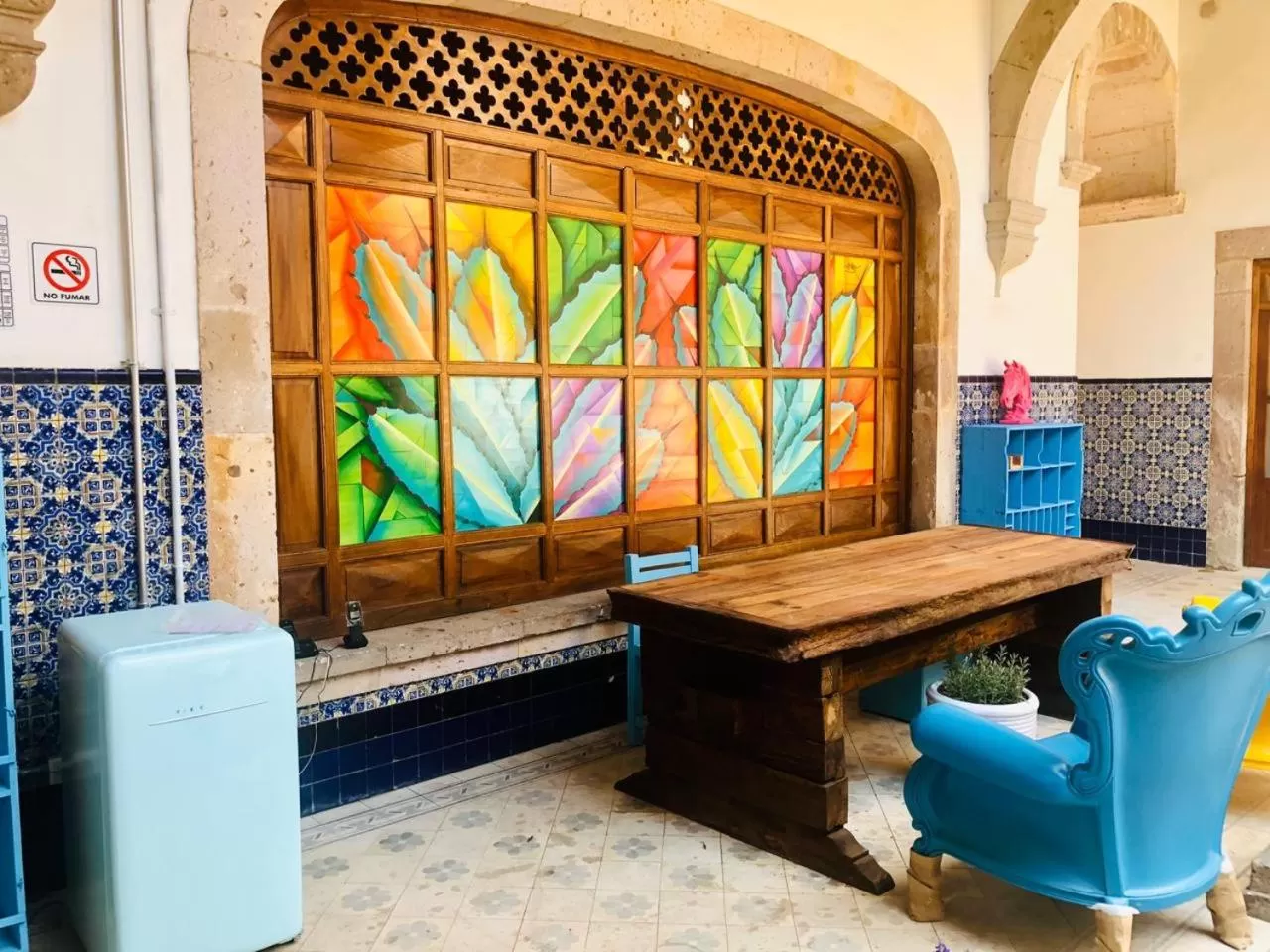 Lobby or reception in NaNa Vida Hotel Morelia