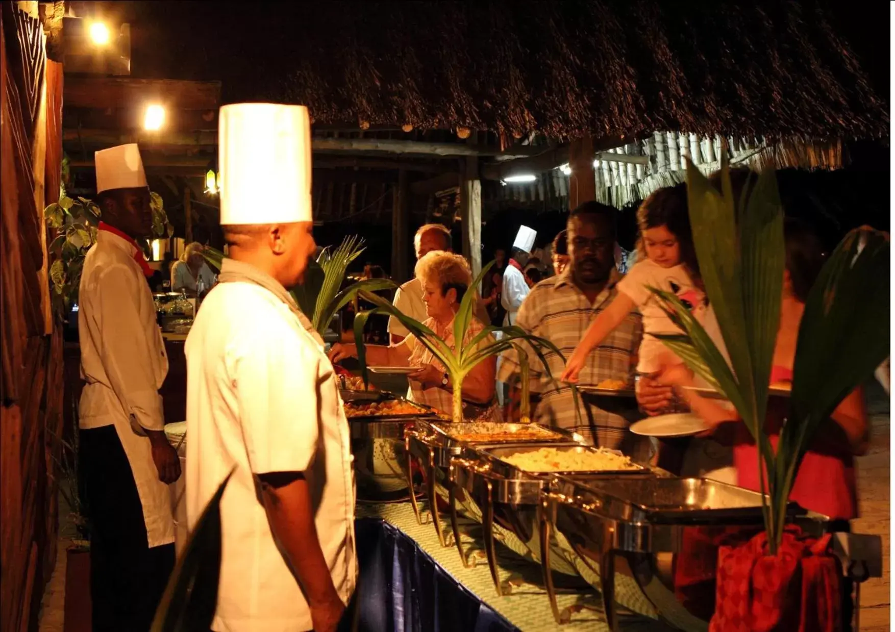 Buffet breakfast in Reef Hotel Mombasa