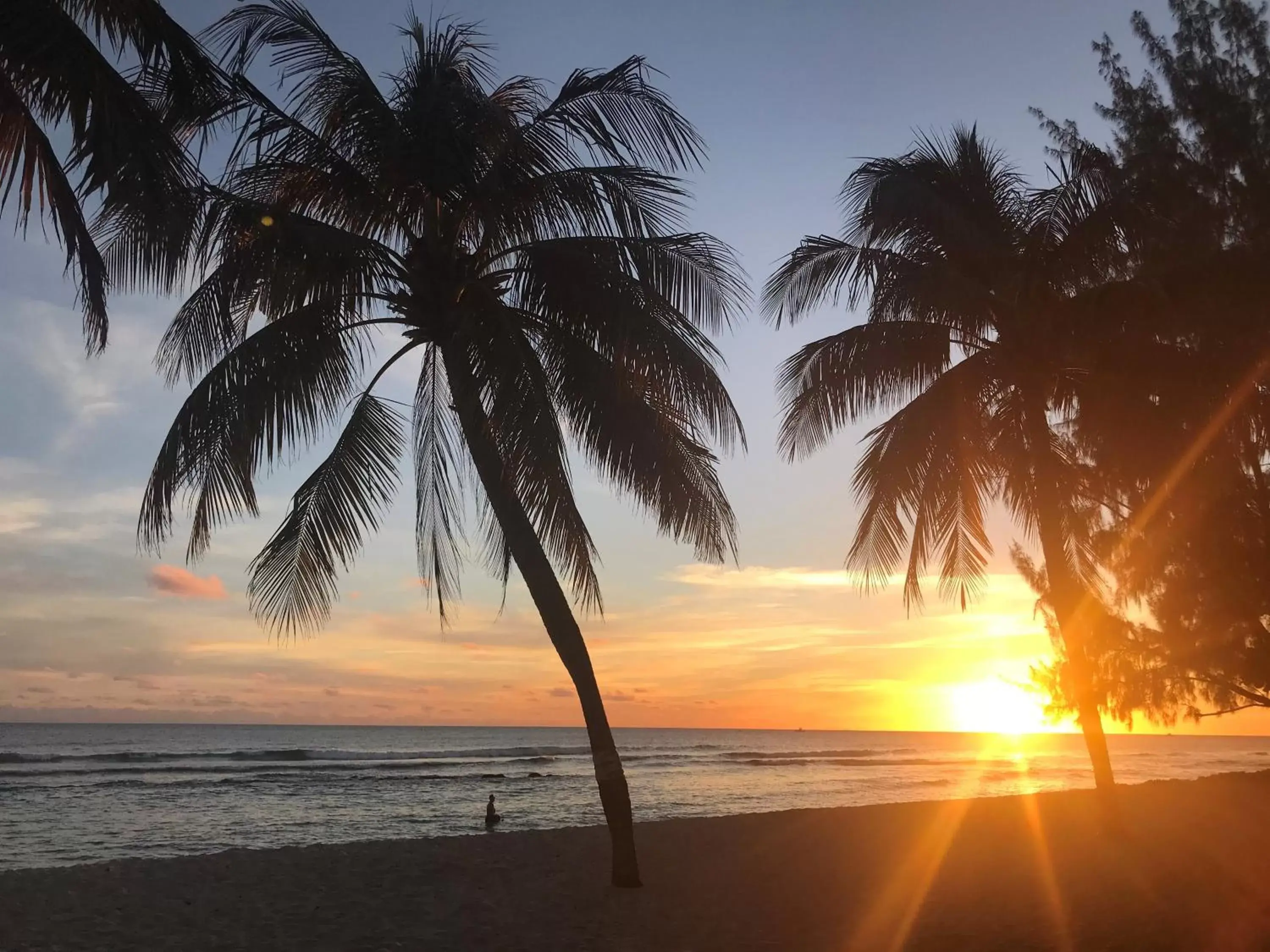 Beach, Sunrise/Sunset in Coconut Court Beach Hotel