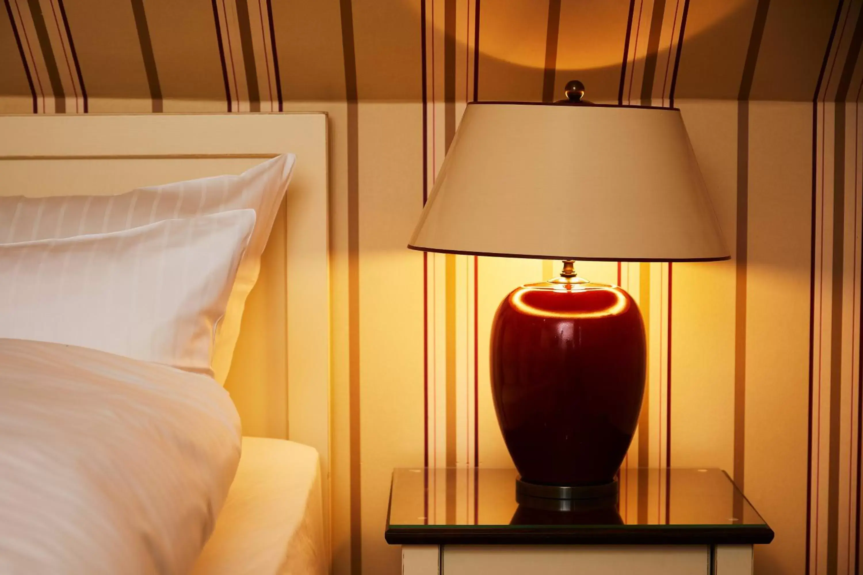 Bed in Romantik Hotel Fuchsbau