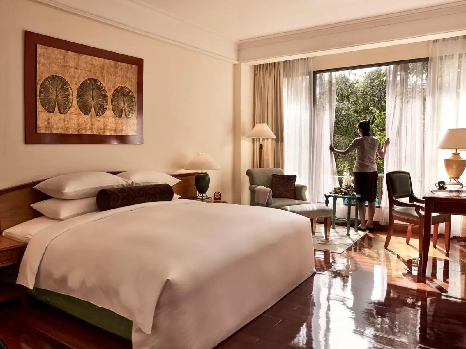 Bedroom in Sofitel Angkor Phokeethra Golf & Spa Resort