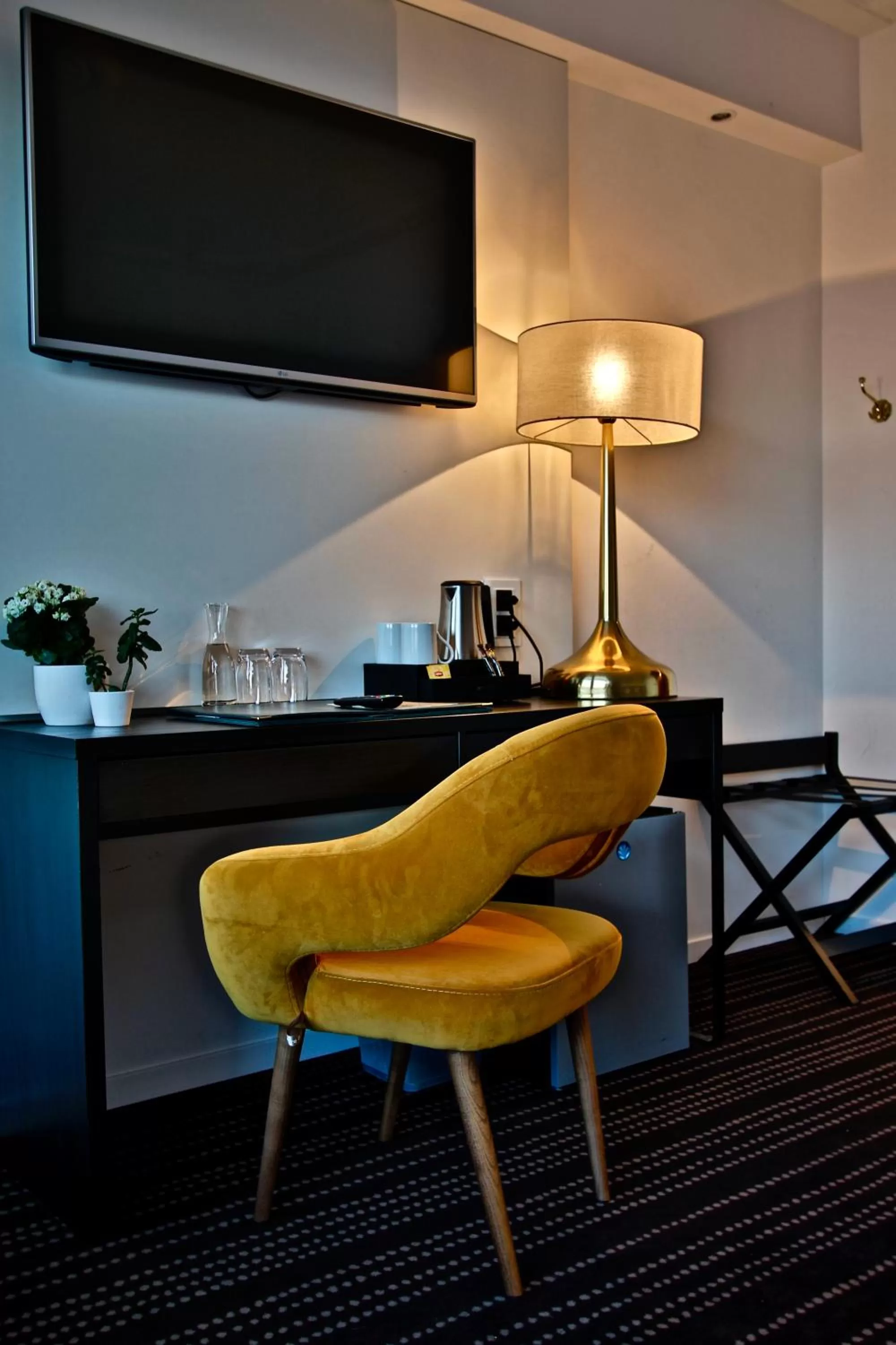 TV and multimedia in Hotel-Restaurant Le Mont Paisible, Crans-Montana