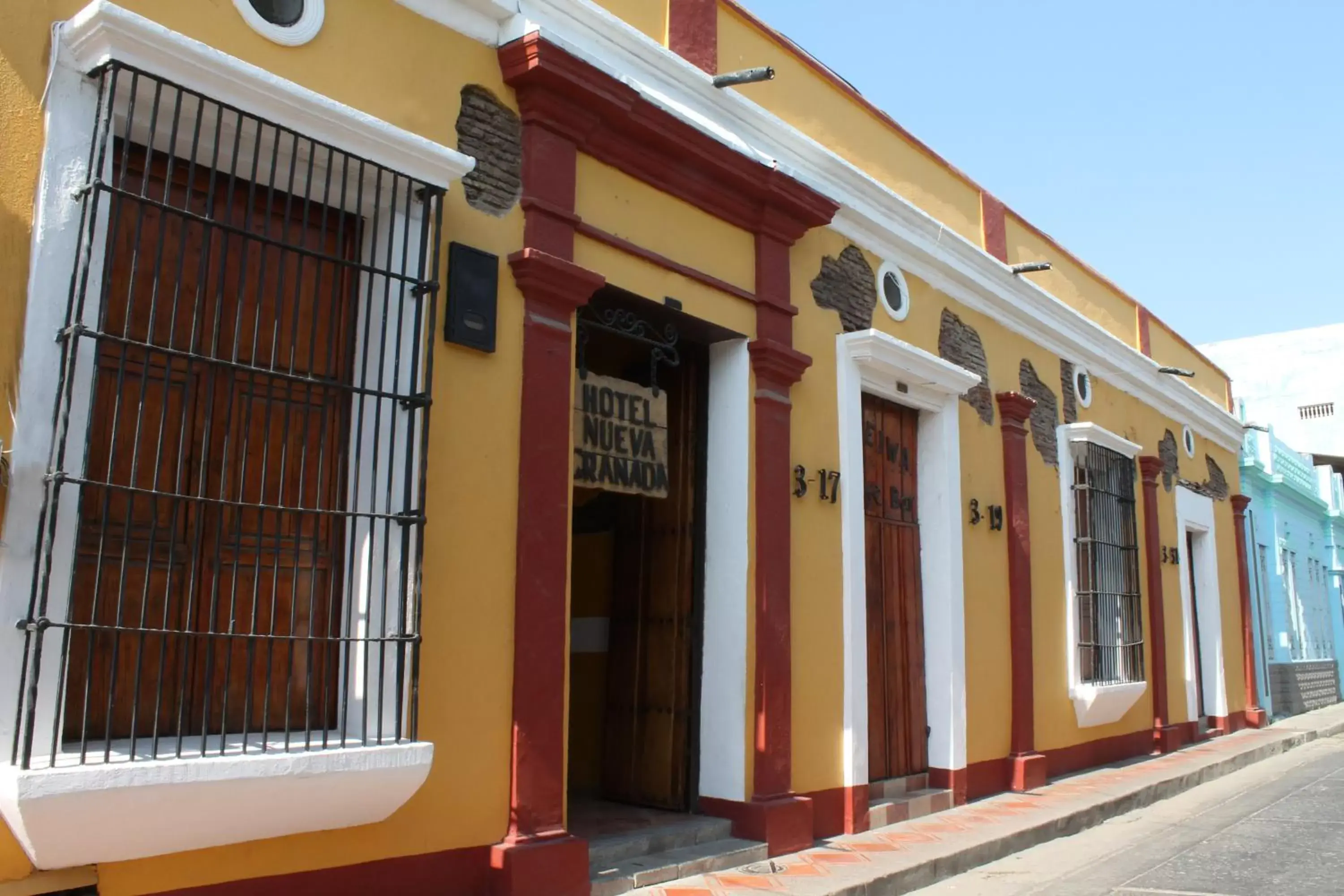 Property Building in Hotel Nueva Granada