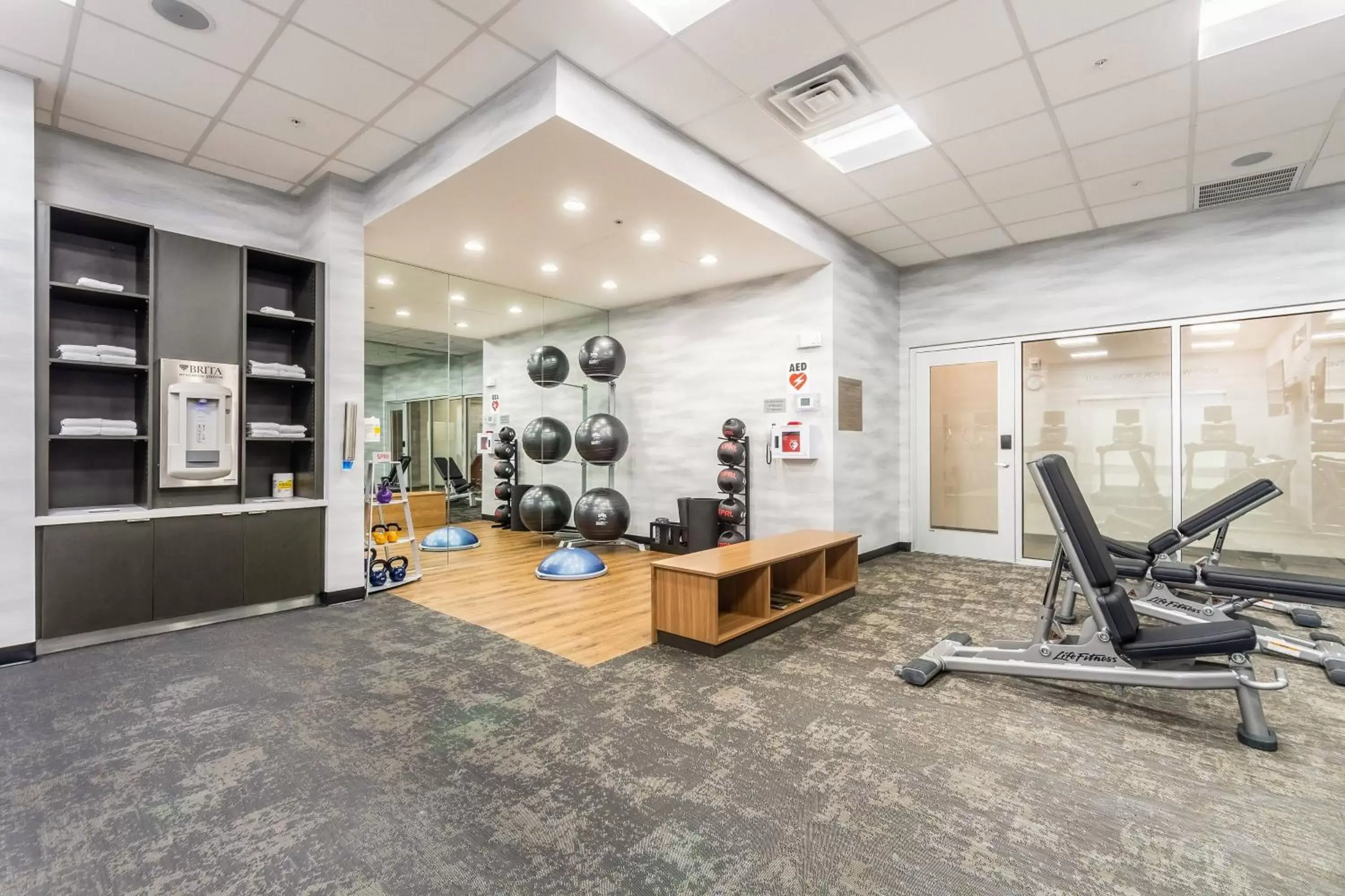 Fitness centre/facilities in Fairfield Inn & Suites Dallas Arlington South