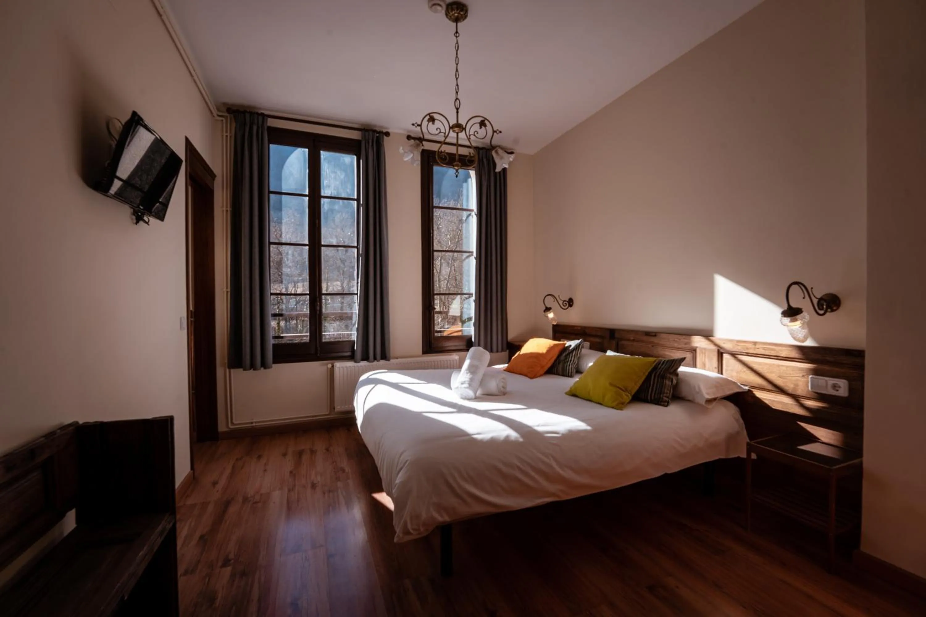 Bed in Hotel Mas de Xaxas