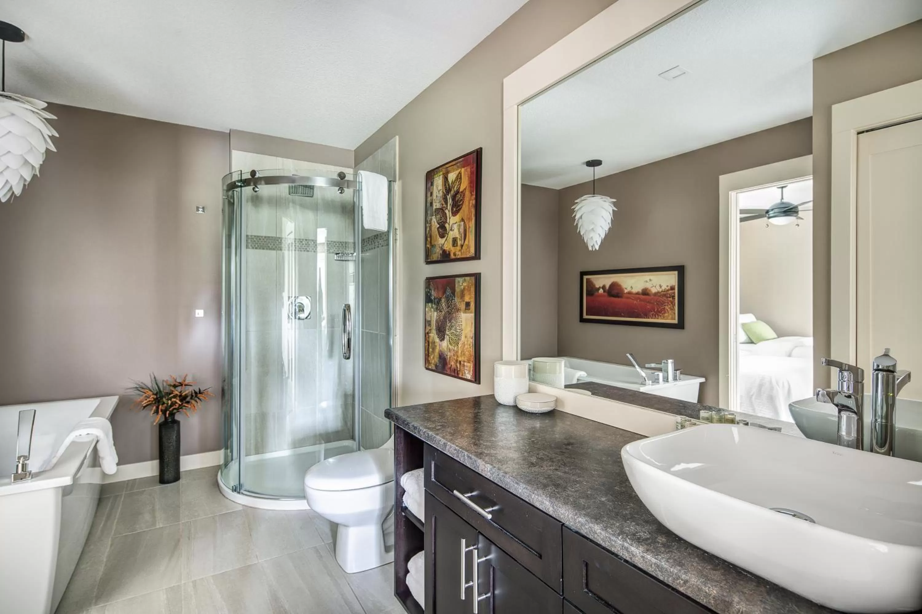 Bathroom in Bighorn Meadows Resort