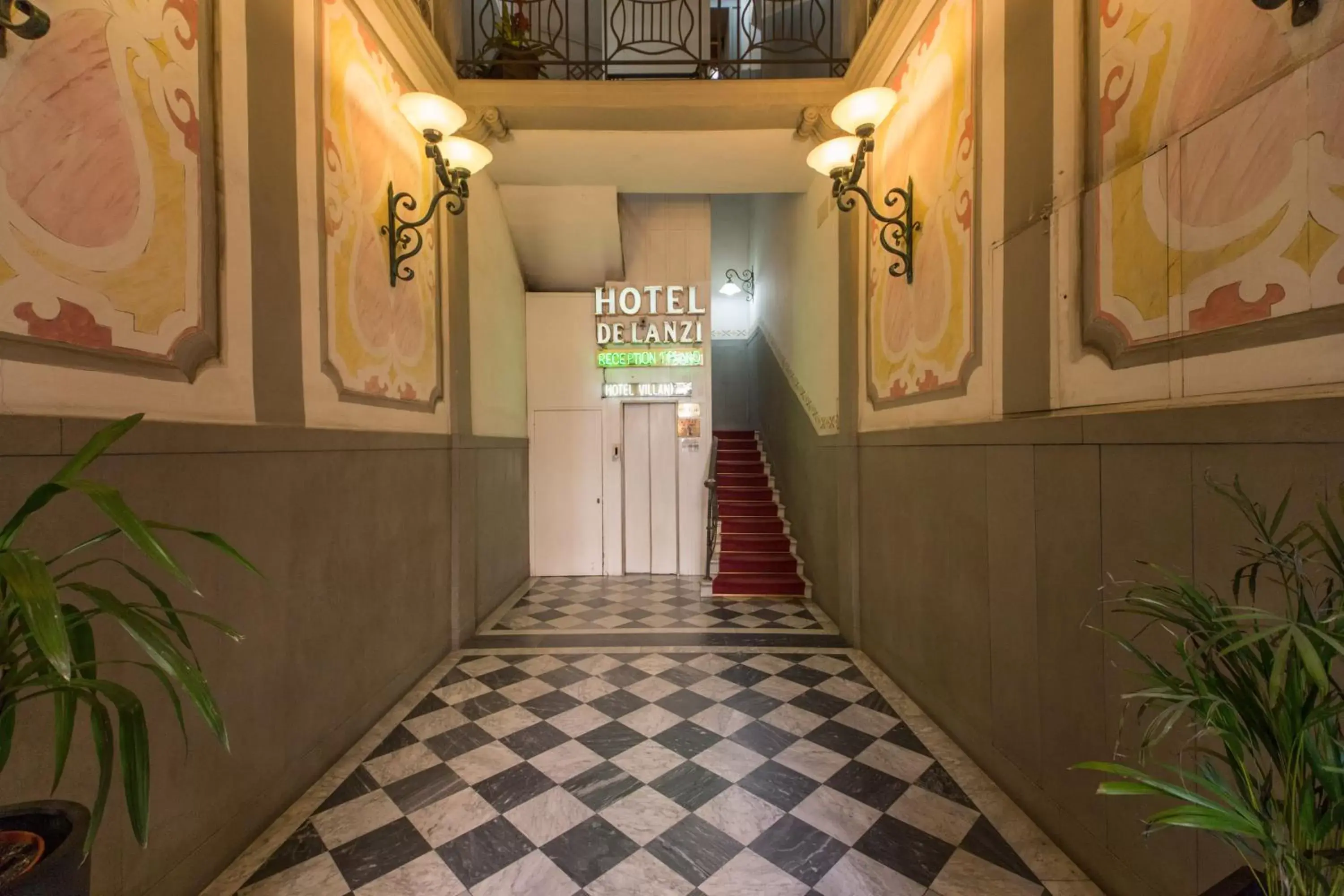 Decorative detail, Lobby/Reception in Hotel De Lanzi