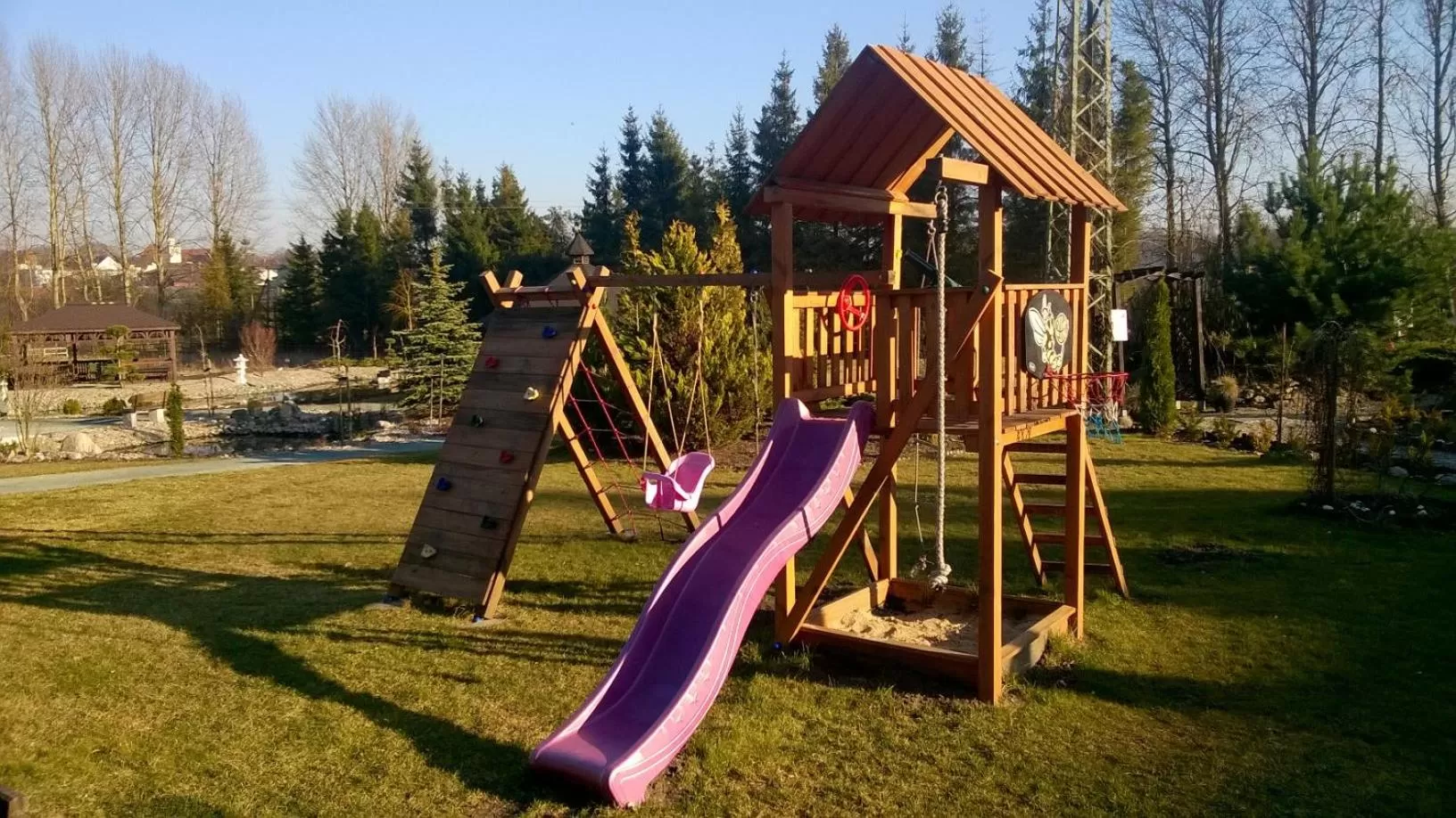Children play ground in Centrum Ulan Spa