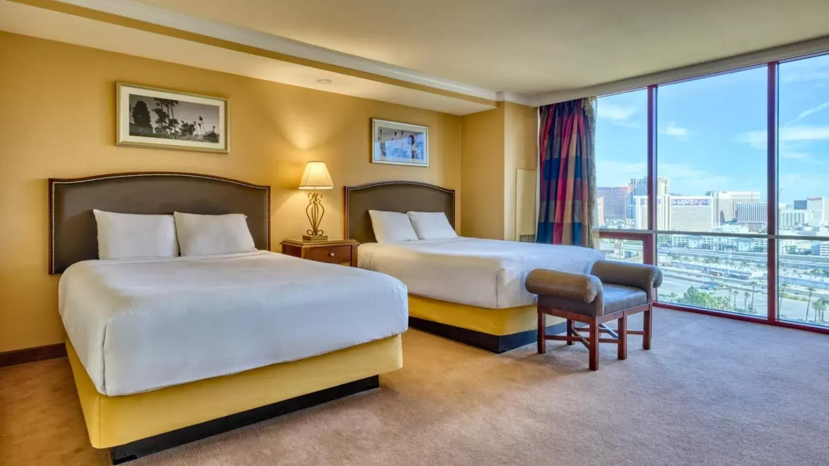Queen Room with Two Queen Beds and Strip View  in Rio All-Suite Hotel & Casino