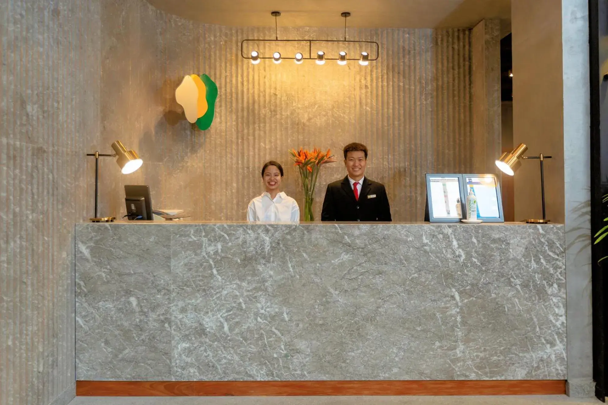 Staff in Flower Garden Hotel