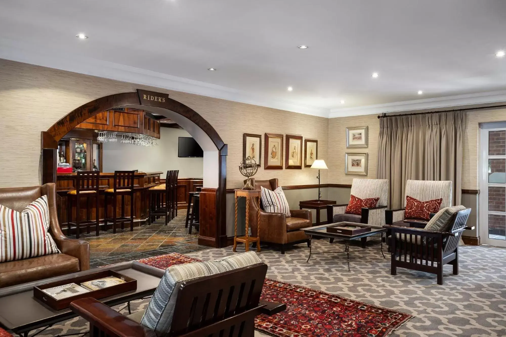 Living room, Seating Area in Premier Hotel Quatermain