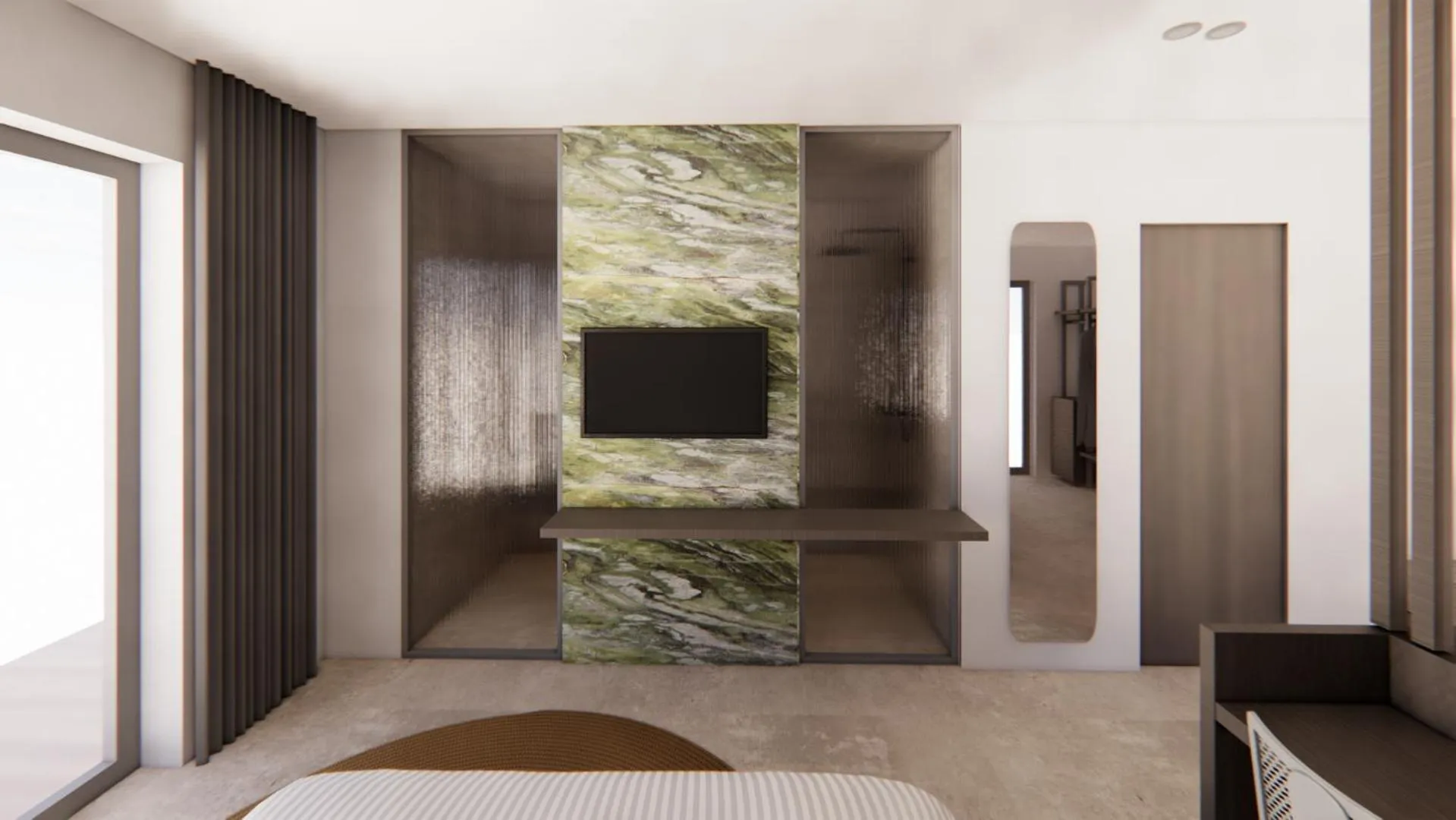 Bed in Astron Hotel Rhodes