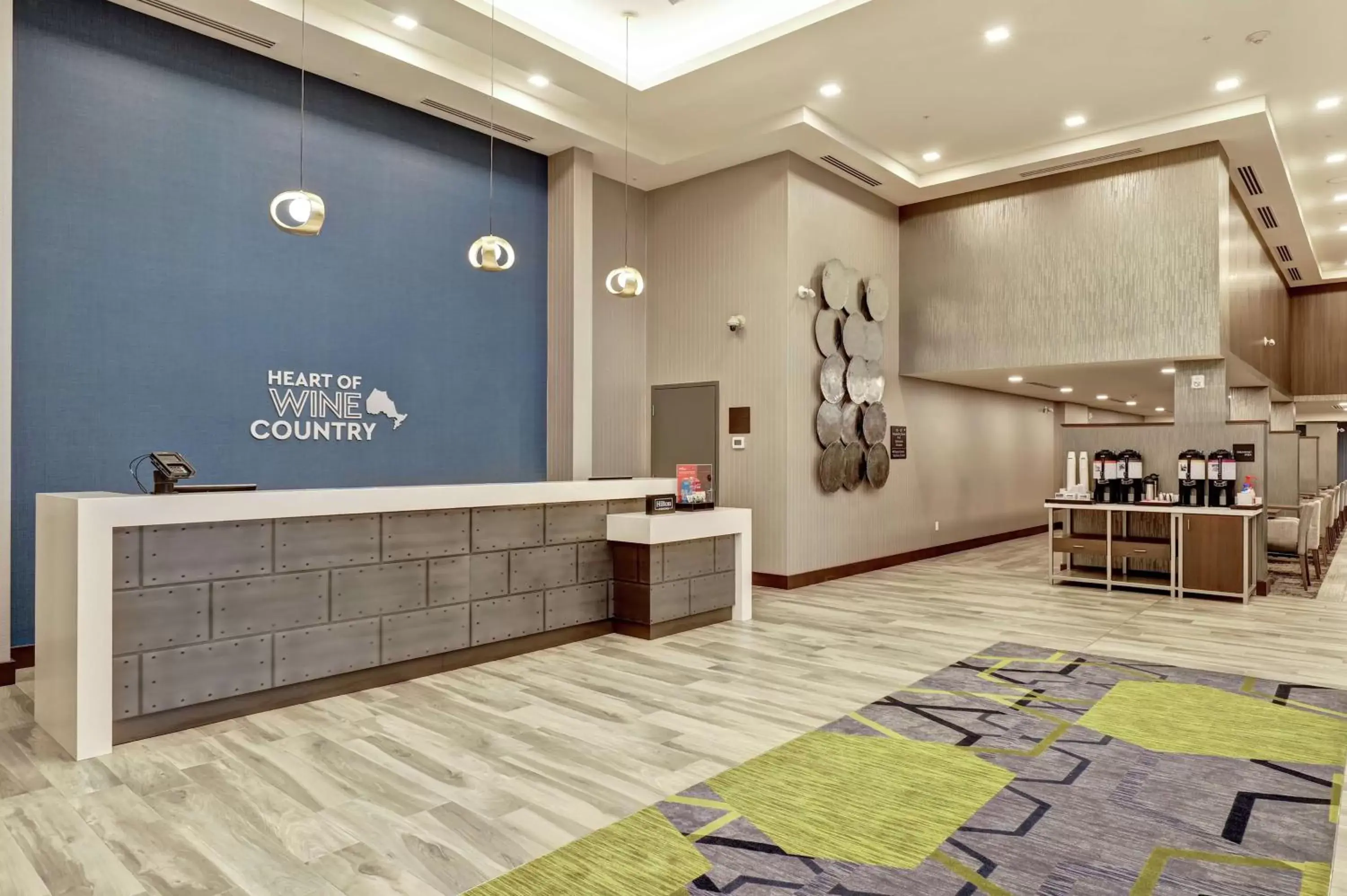 Lobby or reception in Hampton Inn St. Catharines Niagara Lobby or reception in Hampton Inn St. Catharines Niagara