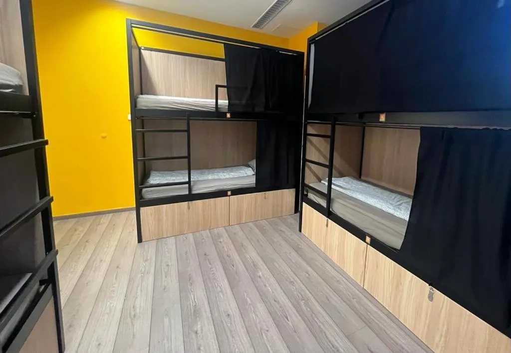 Bed in Onefam Budapest
