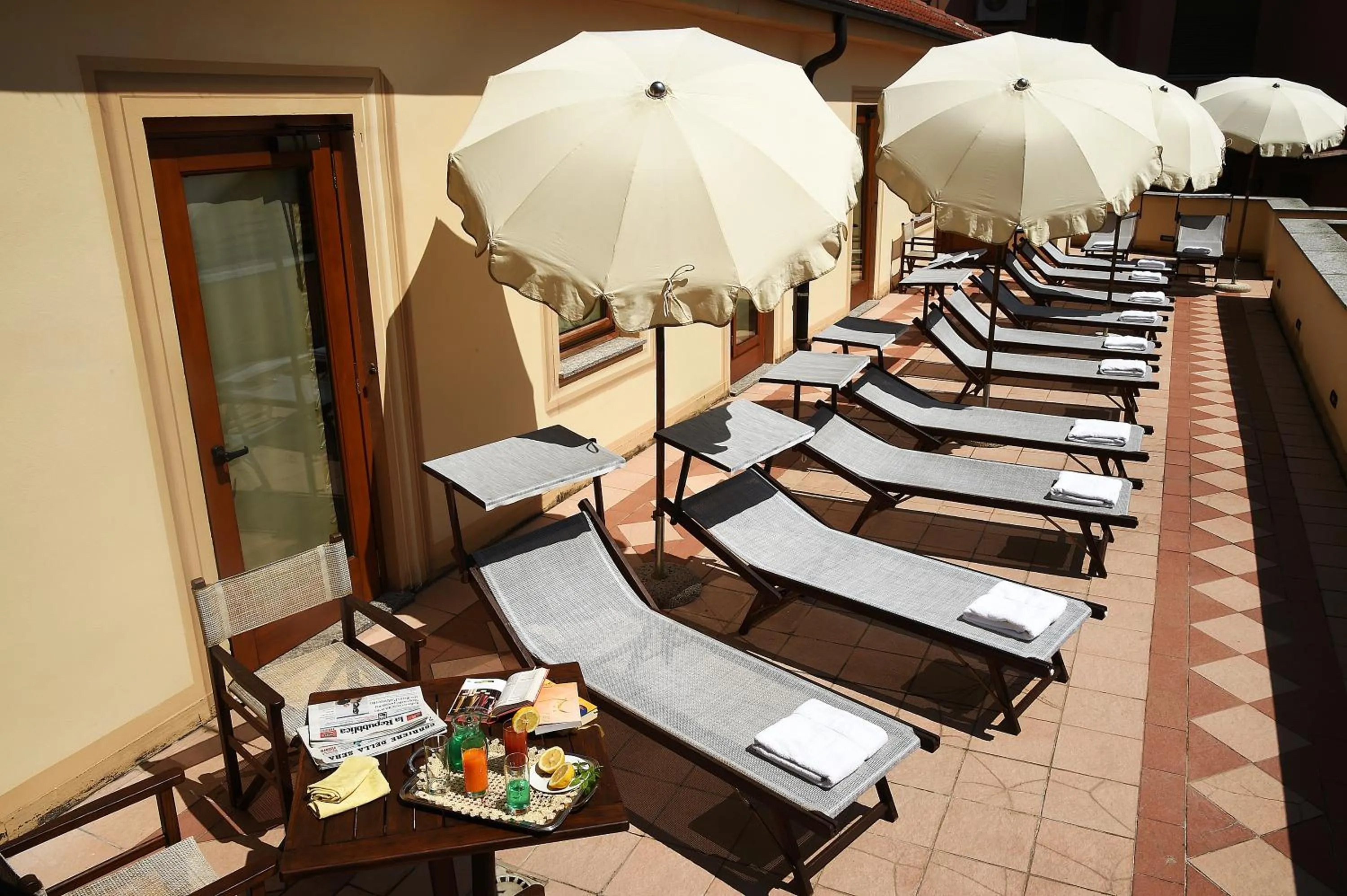 Balcony/Terrace in Hotel Acqui & Centro Benessere