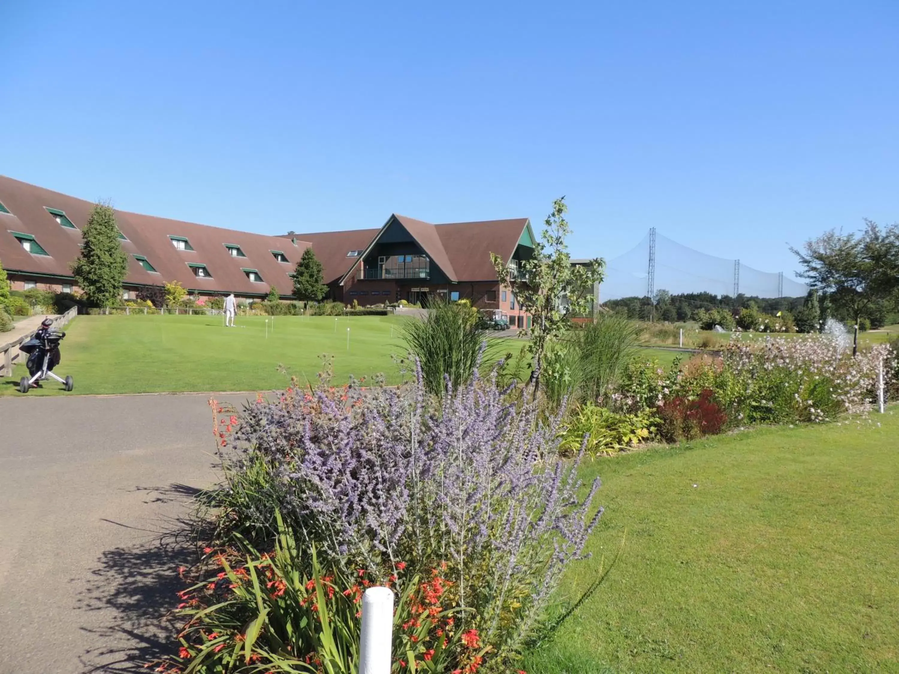 Facade/entrance, Property Building in Ufford Park Hotel, Golf & Spa