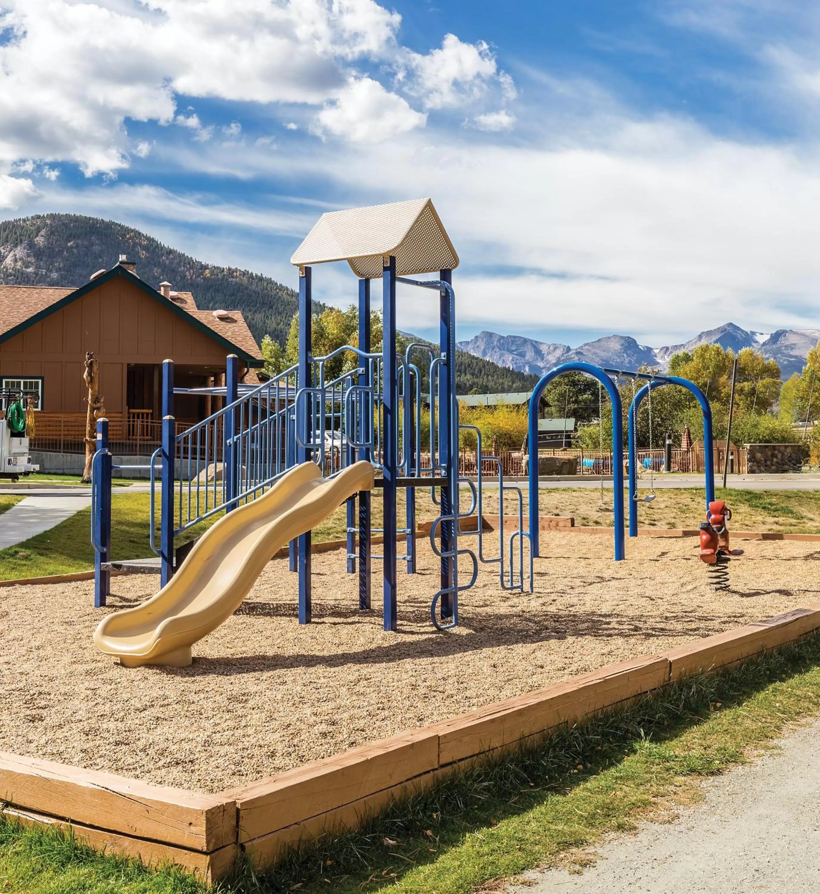 Children play ground in WorldMark Estes Park