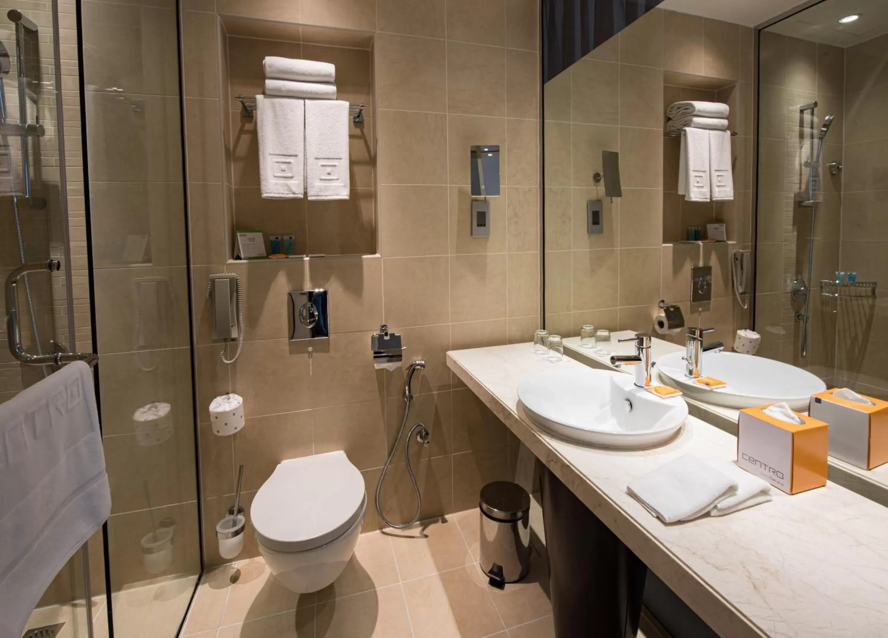 Toilet, Bathroom in Centro Al Manhal by Rotana