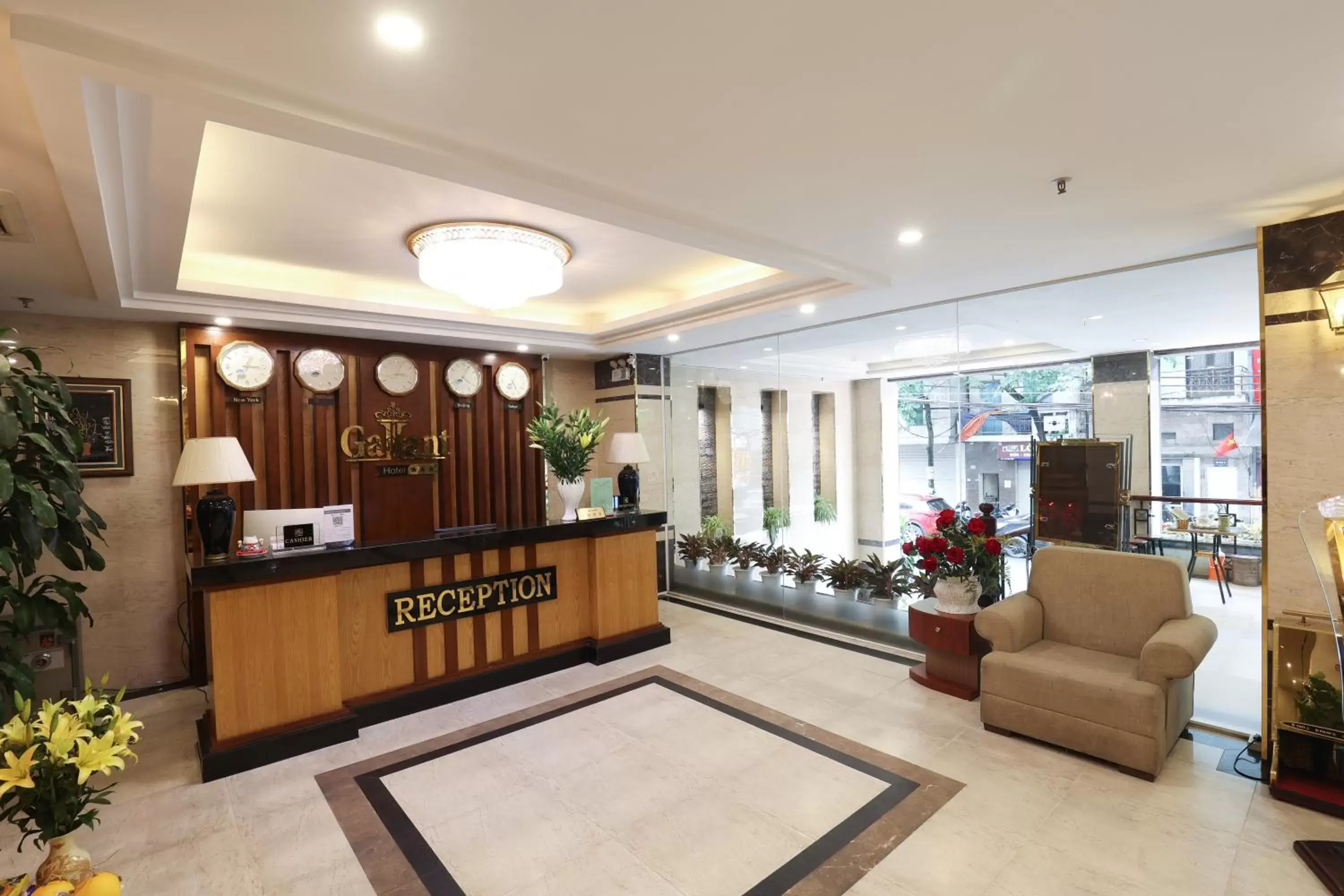 TV and multimedia, Lobby/Reception in Gallant Hotel