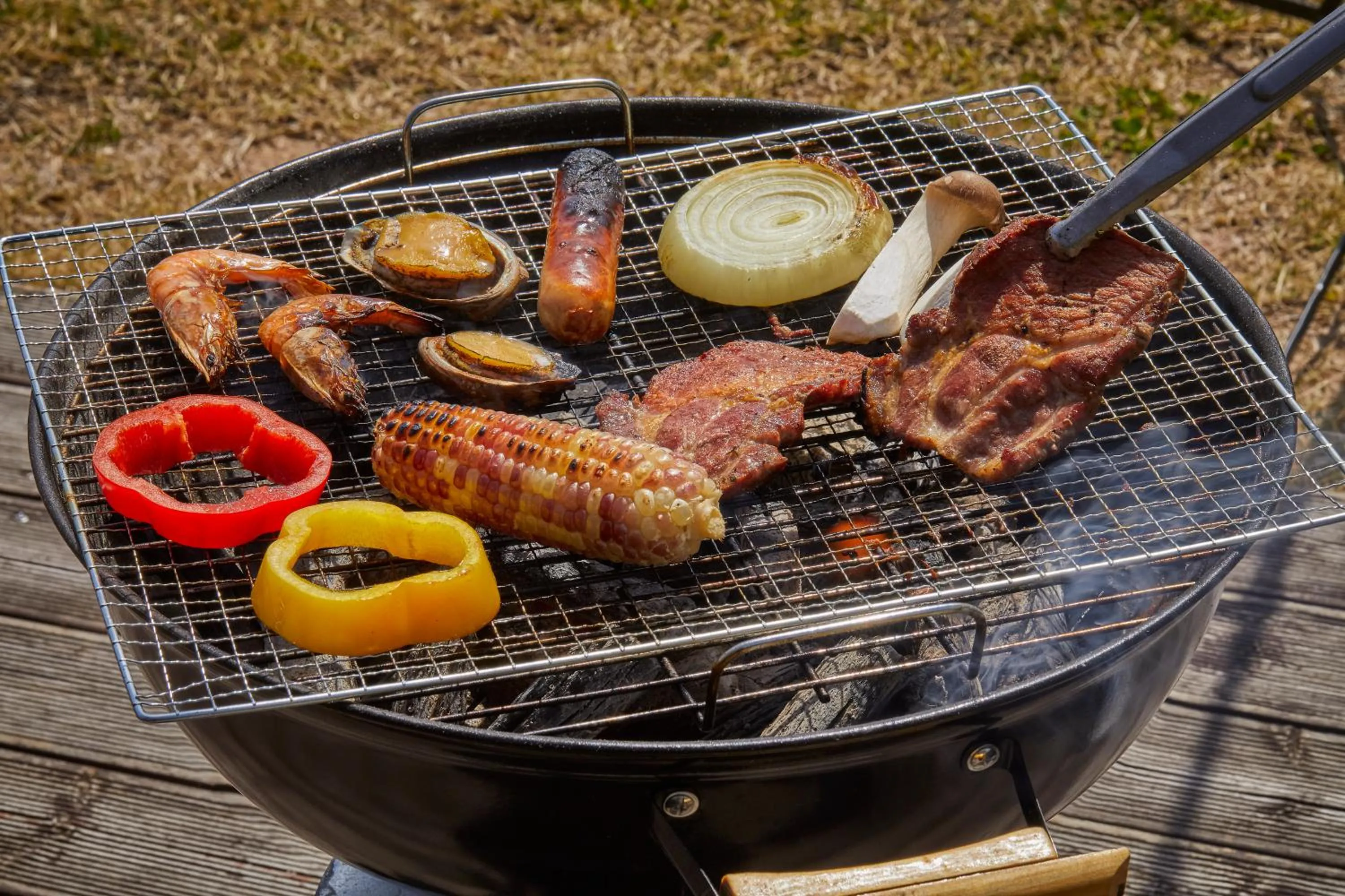 BBQ facilities in Gyeongju Mauna Ocean Resort