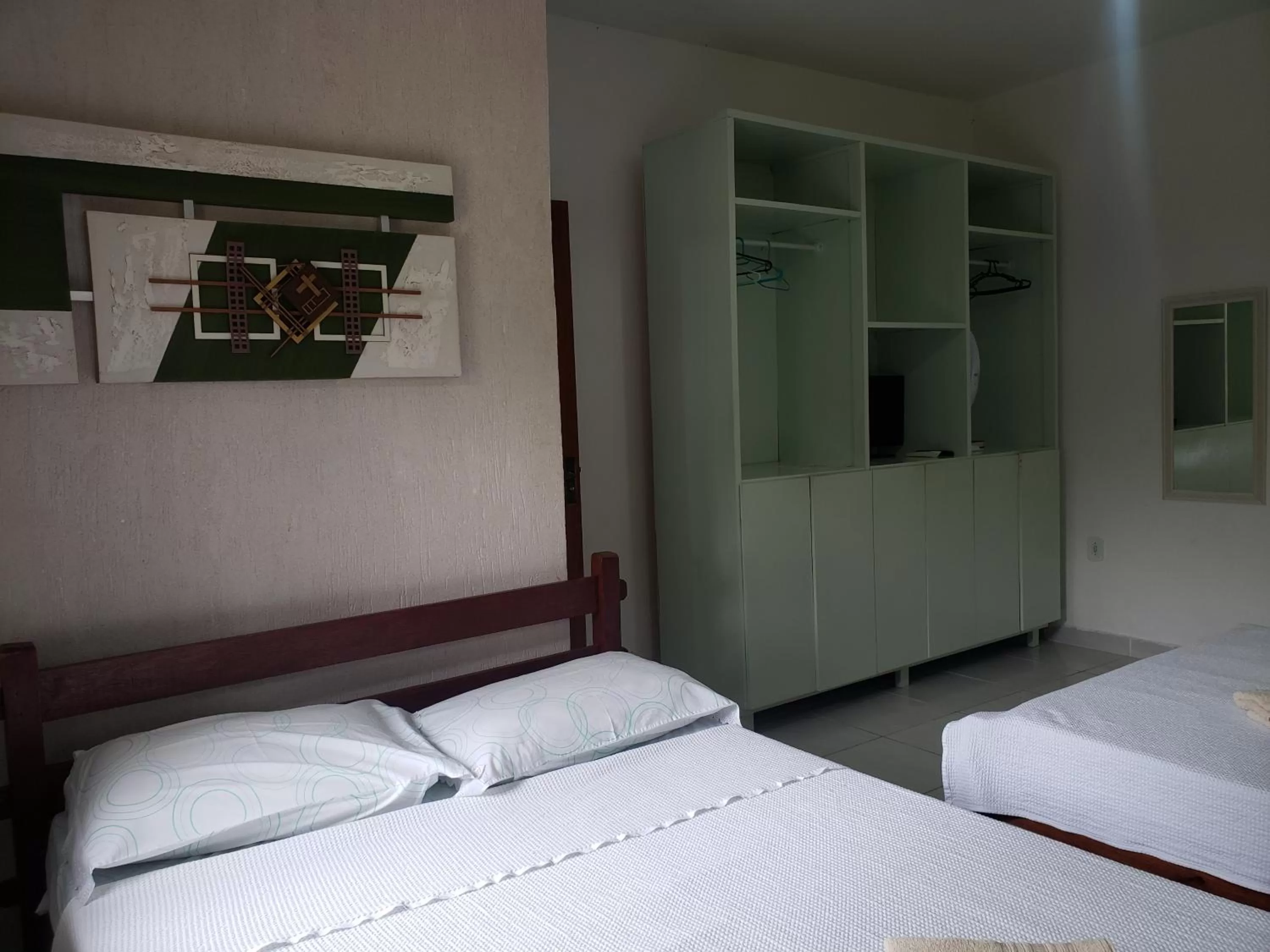 Bed in Pousada Recanto Das Emerências