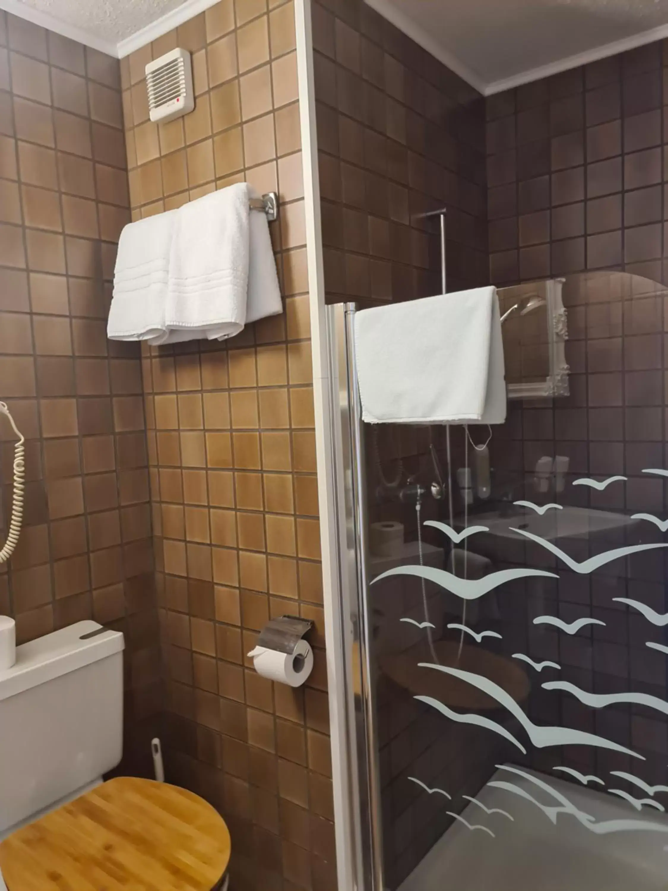 Bathroom in Esos Hotel Quelle