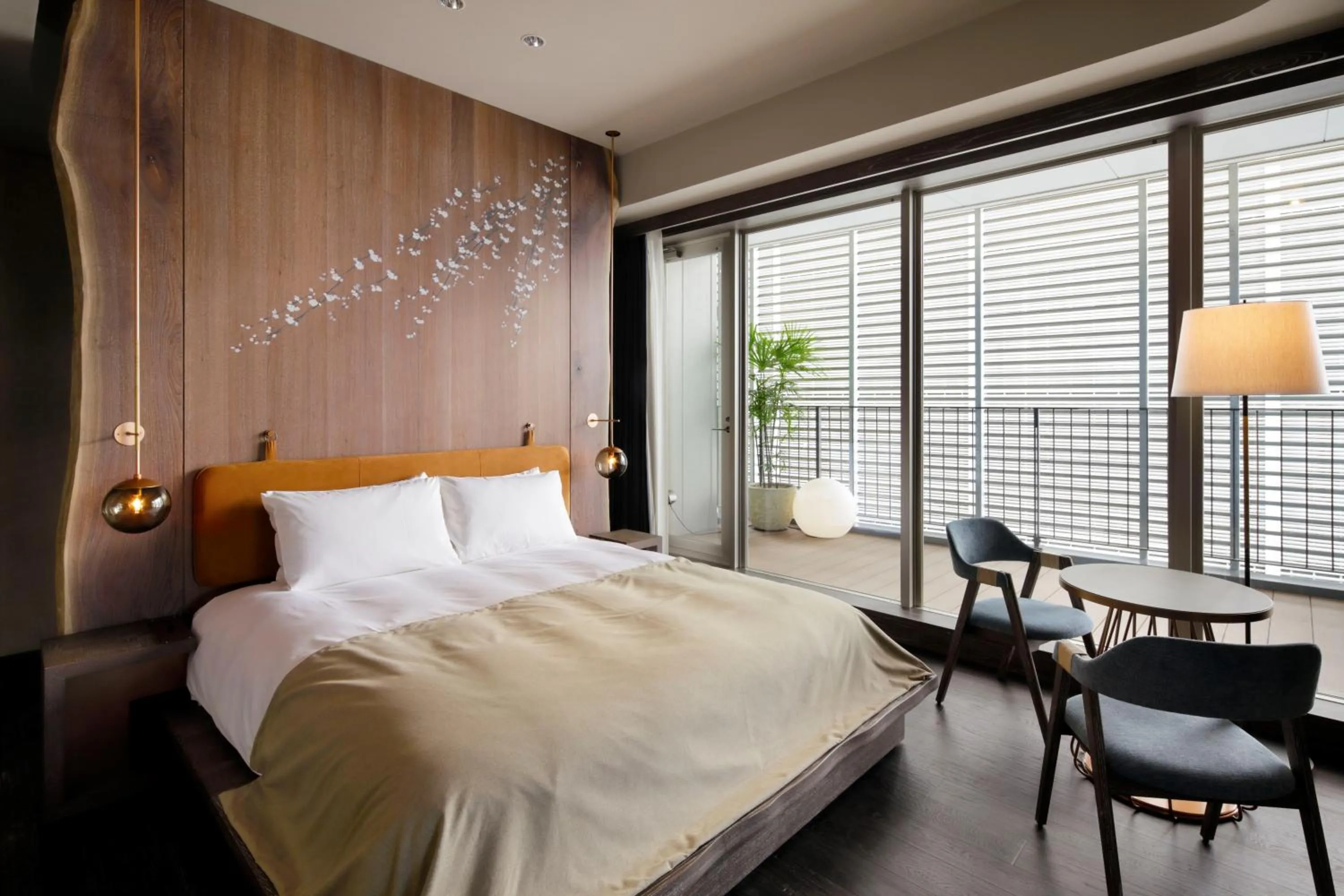 Bed in GOOD NATURE HOTEL KYOTO