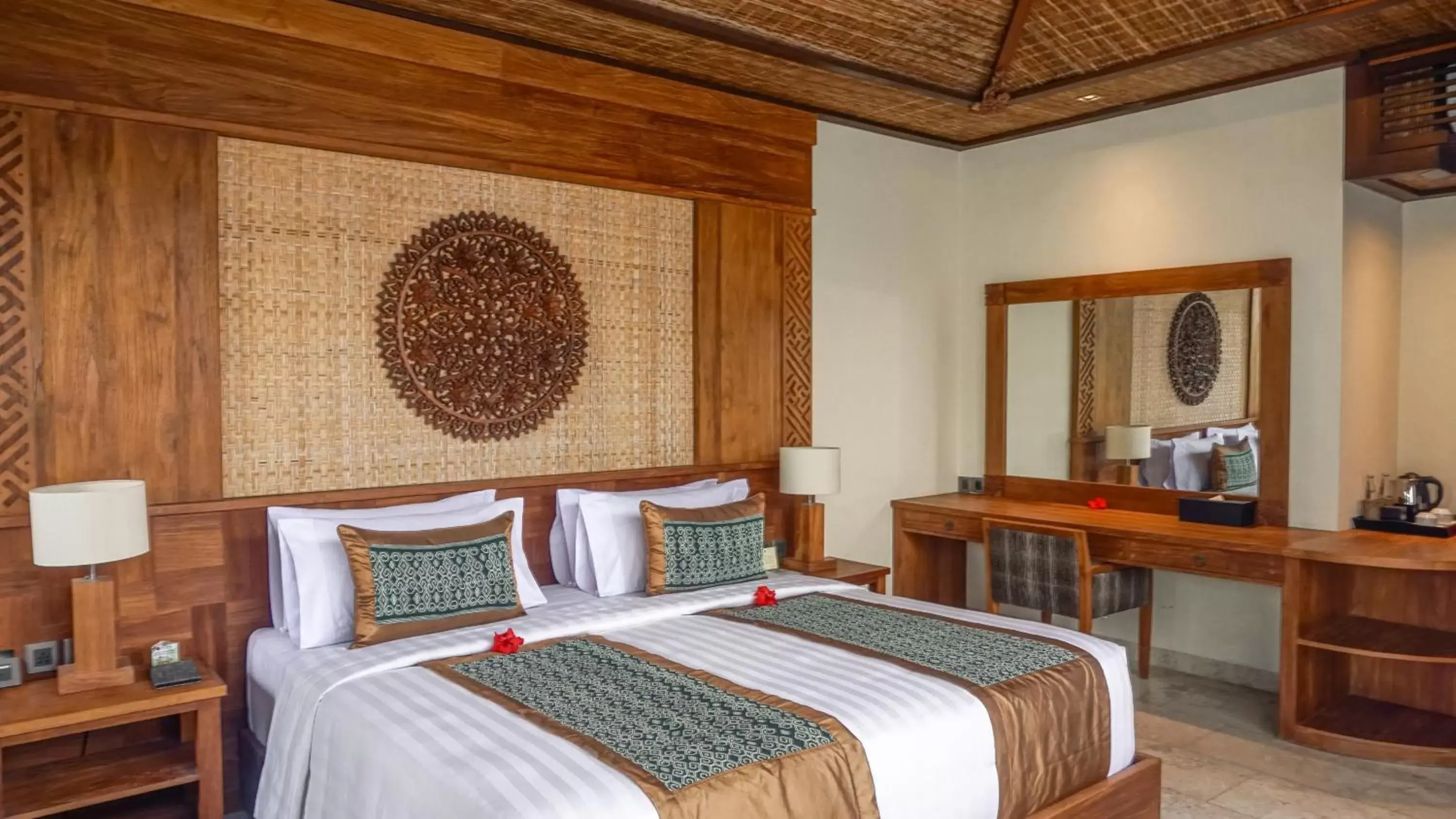 Bedroom, Bed in Sakti Garden Resort & Spa