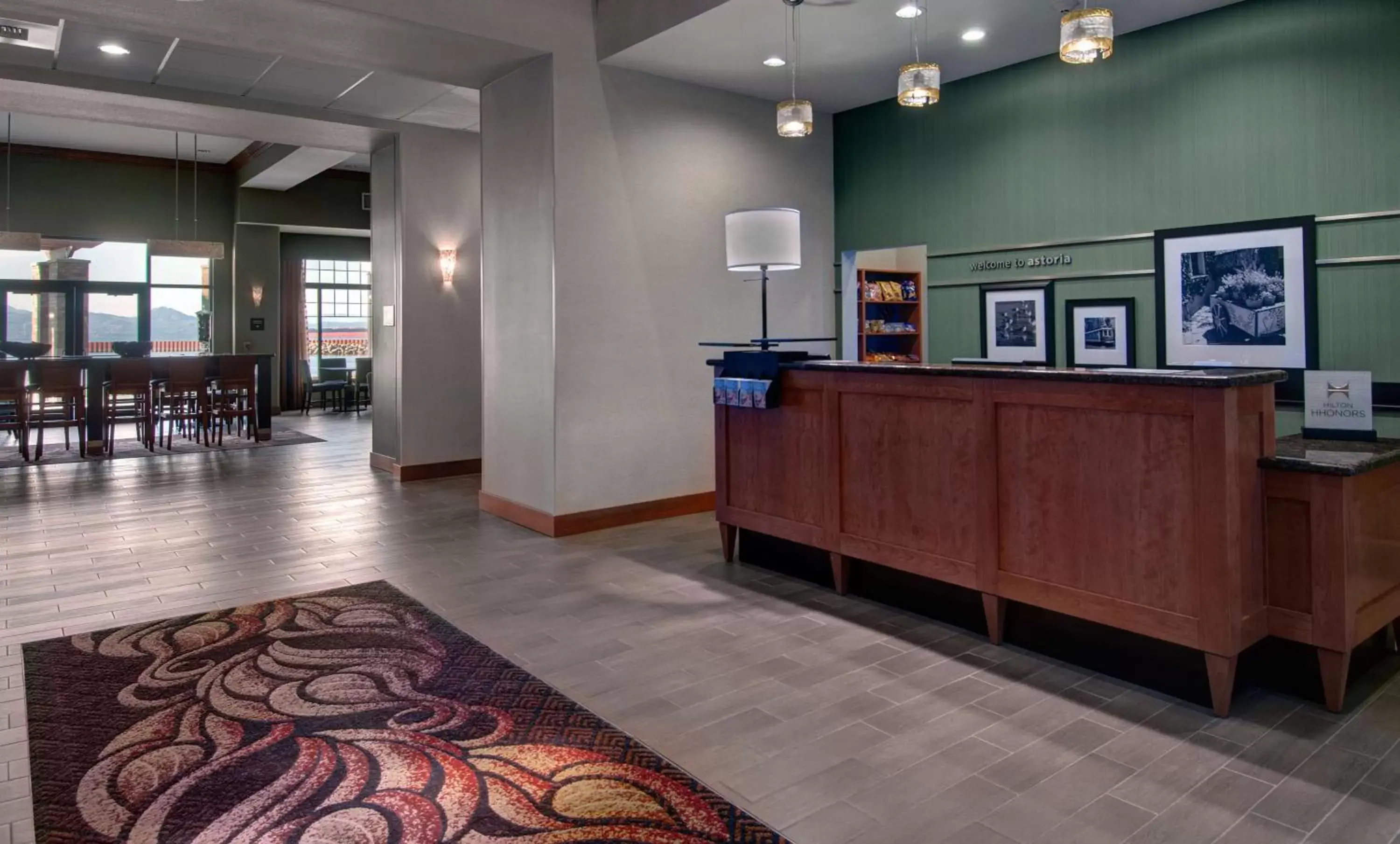 Lobby or reception, Lobby/Reception in Hampton Inn & Suites Astoria