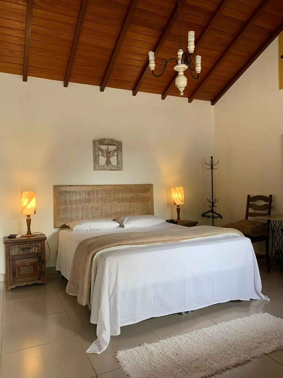 Photo of the whole room, Bed in Pousada Villa Real