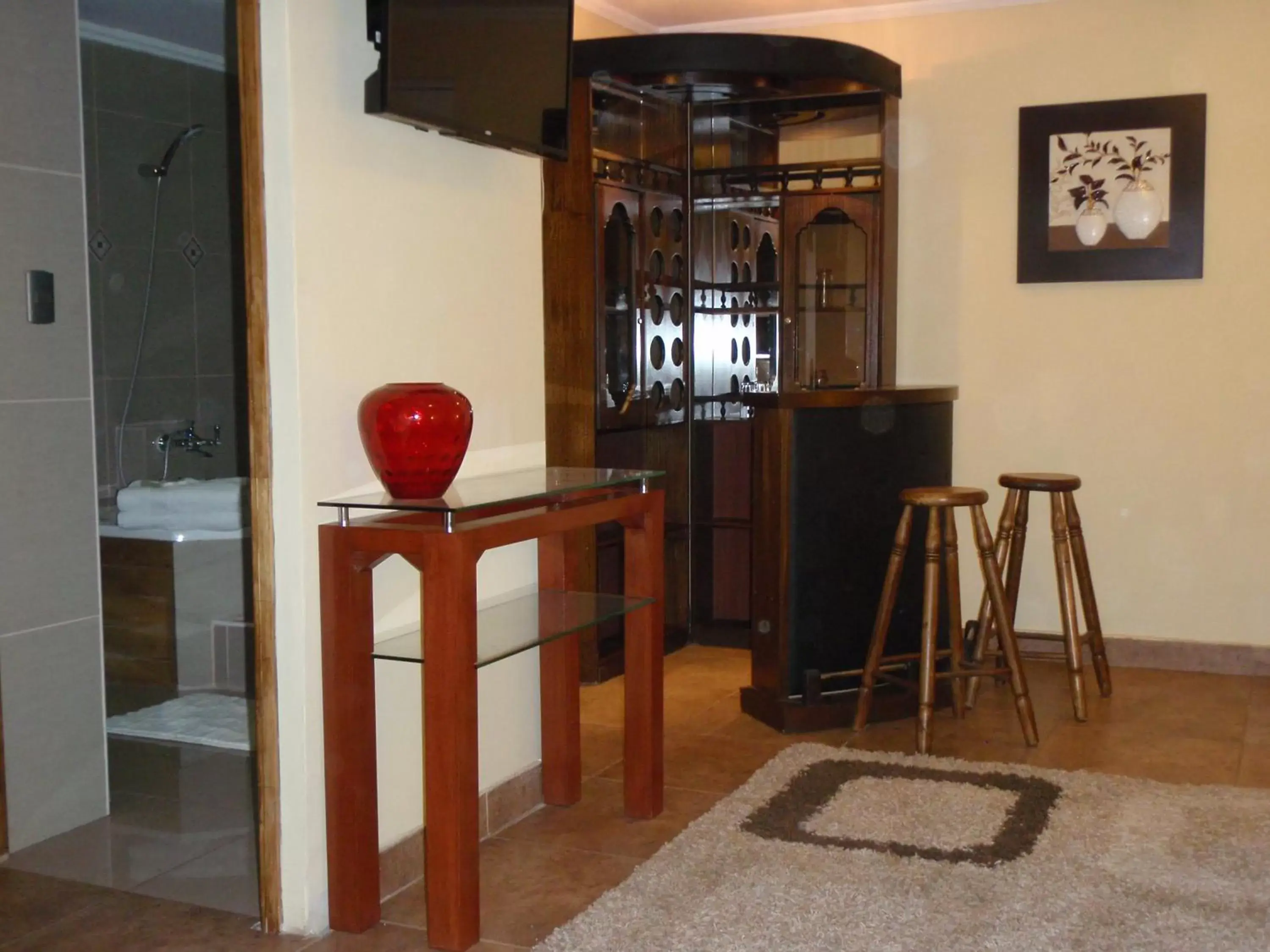 Living room in Howard Johnson Hotel Rinconada de Los Andes