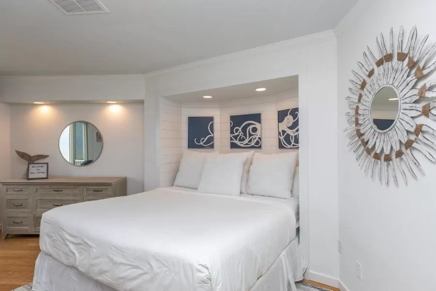 Bed in Wild Dunes Resort - Vacation Rentals